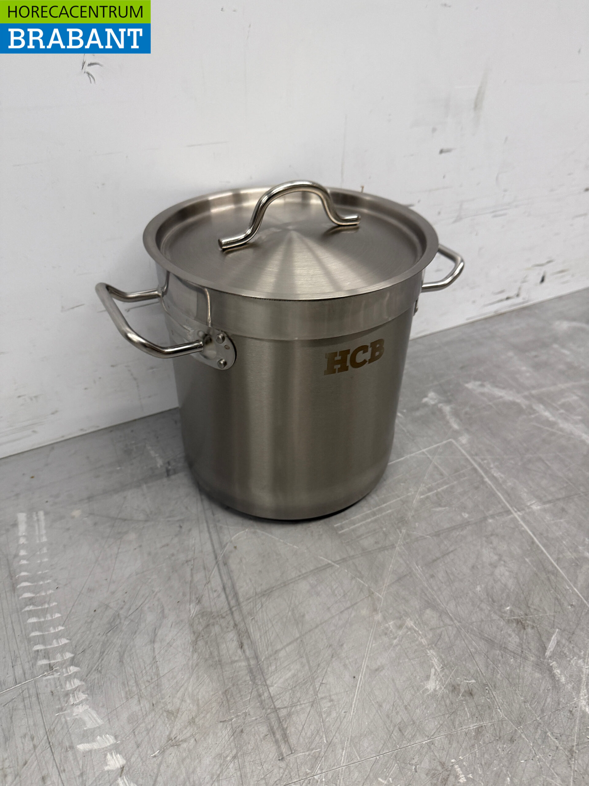 Stainless steel Soup Pan Cooking Pan Induction 20 x 20 cm 6 liter Catering - Image 3