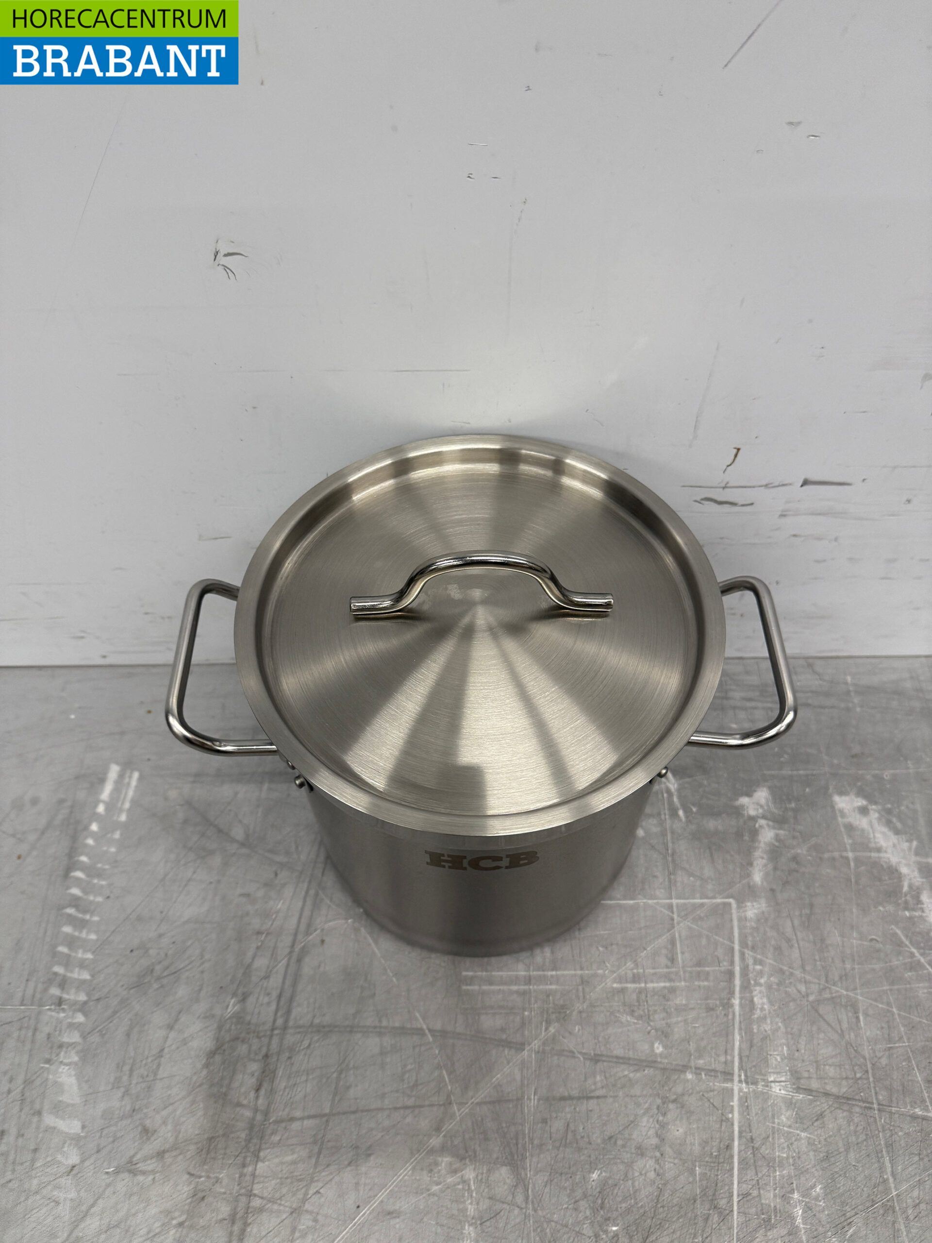 Stainless steel Soup Pan Cooking Pan Induction 20 x 20 cm 6 liter Catering - Image 4