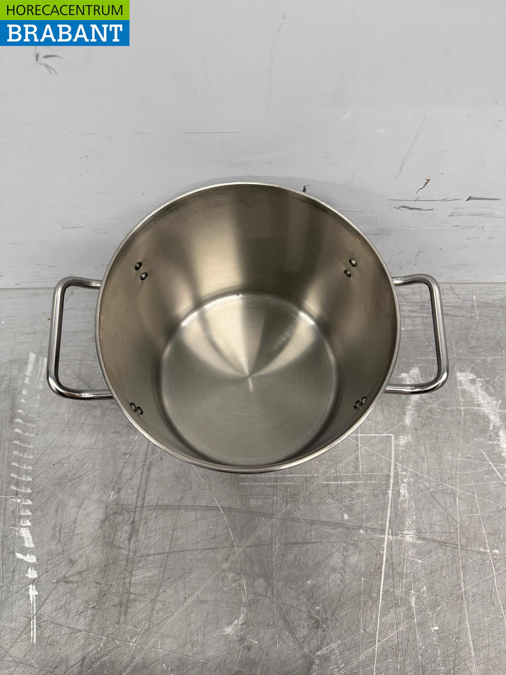 Stainless steel Soup Pan Cooking Pan Induction 20 x 20 cm 6 liter Catering - Image 5