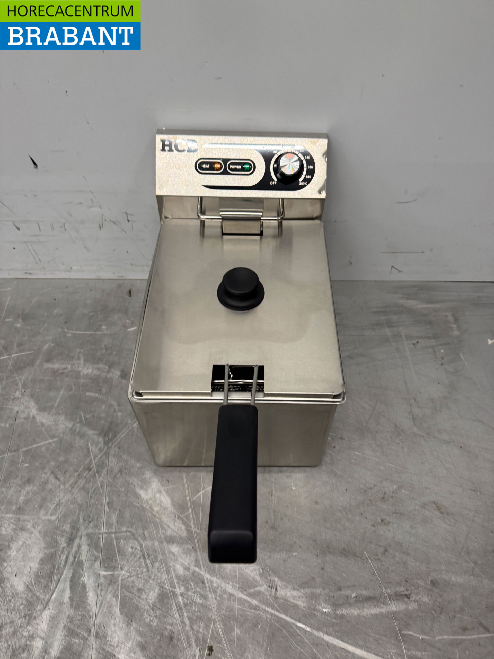 Stainless steel HCB Fryer Fryer 9 liters 230V Catering - Image 2
