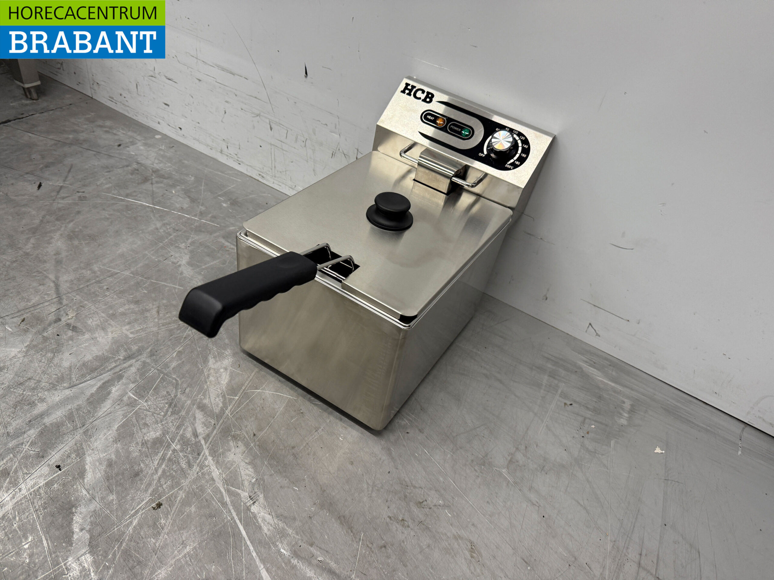 Stainless steel HCB Fryer Fryer 9 liters 230V Catering - Image 4