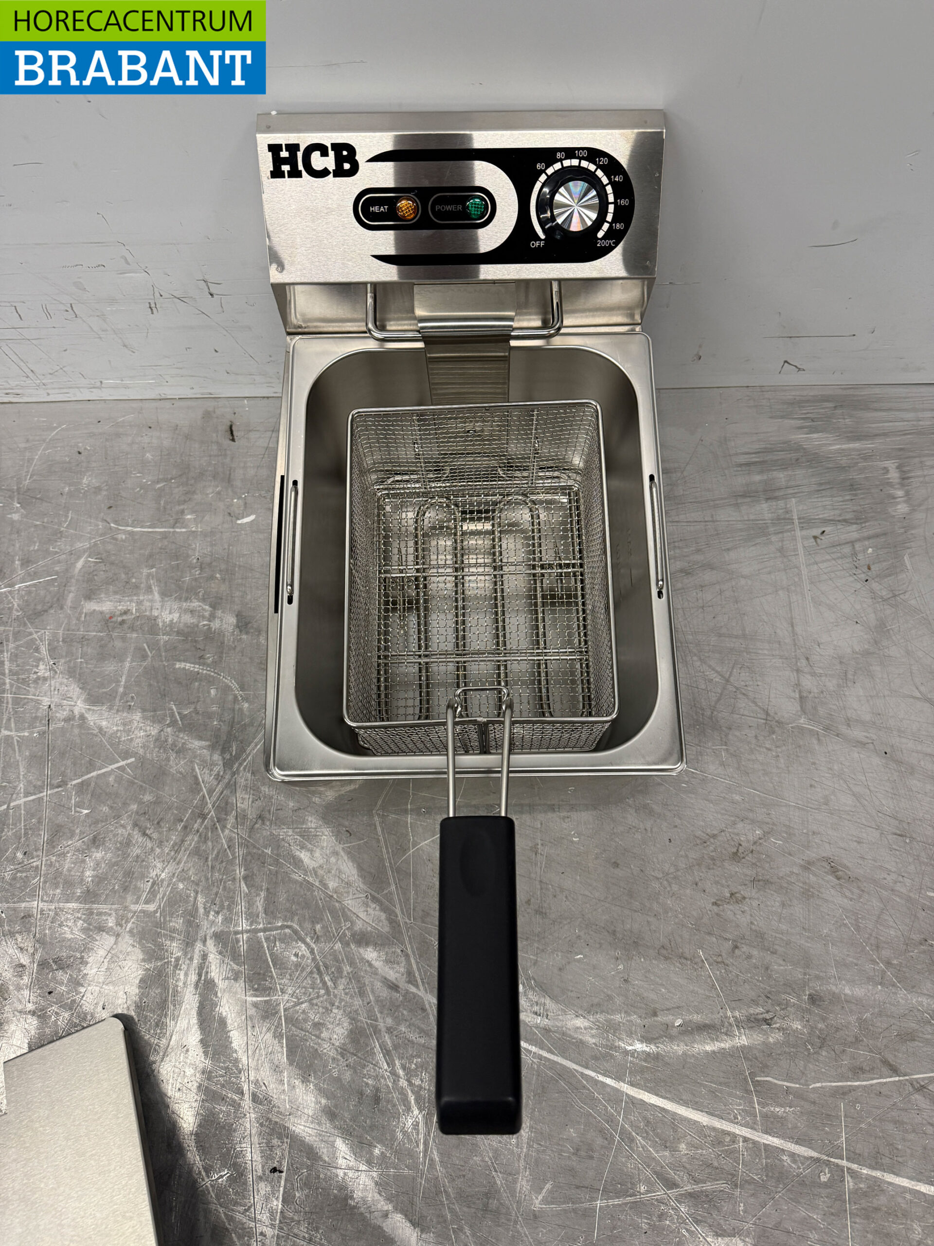 Stainless steel HCB Fryer Fryer 9 liters 230V Catering - Image 5