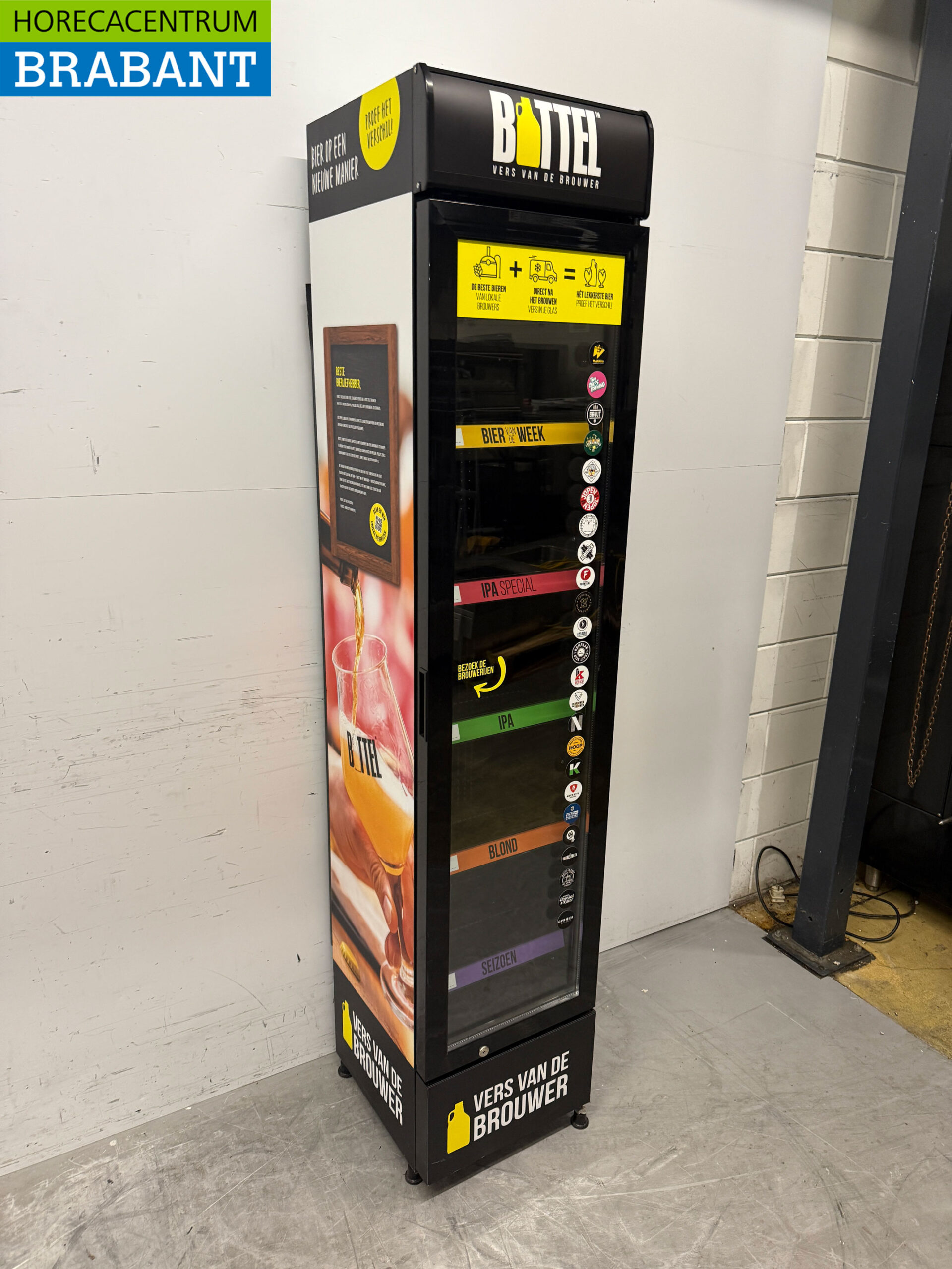 Gastro-Cool Glass Door Refrigerator Beverage Refrigerator Glass door 155 liters 230V Horeca - Image 2