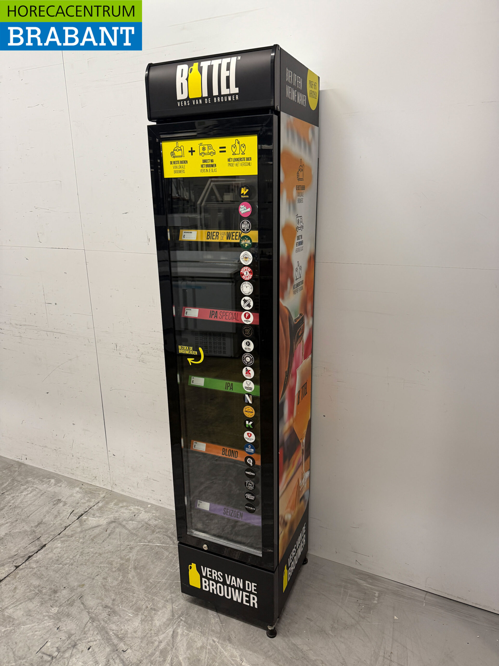 Gastro-Cool Glass Door Refrigerator Beverage Refrigerator Glass door 155 liters 230V Horeca - Image 3