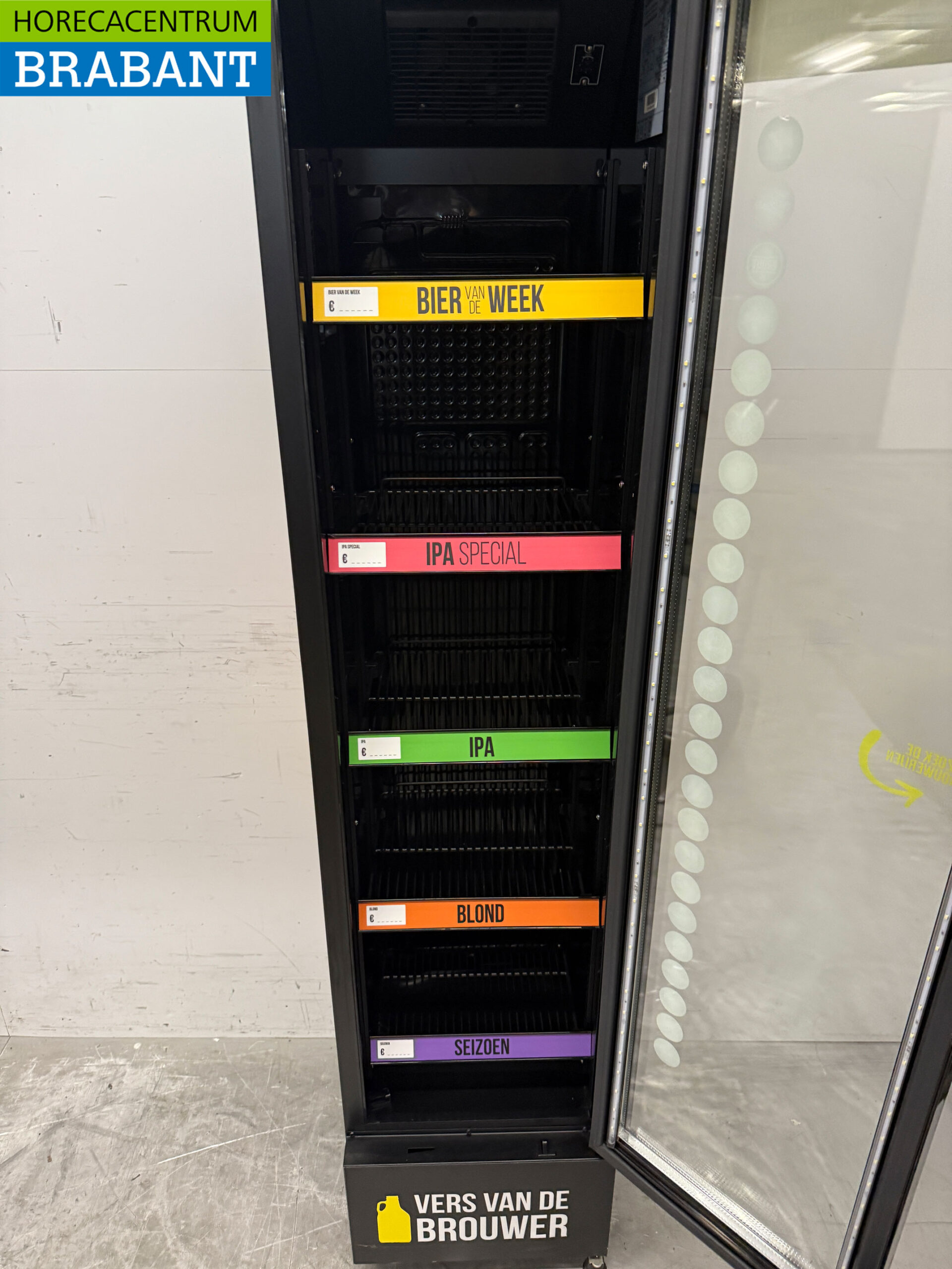 Gastro-Cool Glass Door Refrigerator Beverage Refrigerator Glass door 155 liters 230V Horeca - Image 4