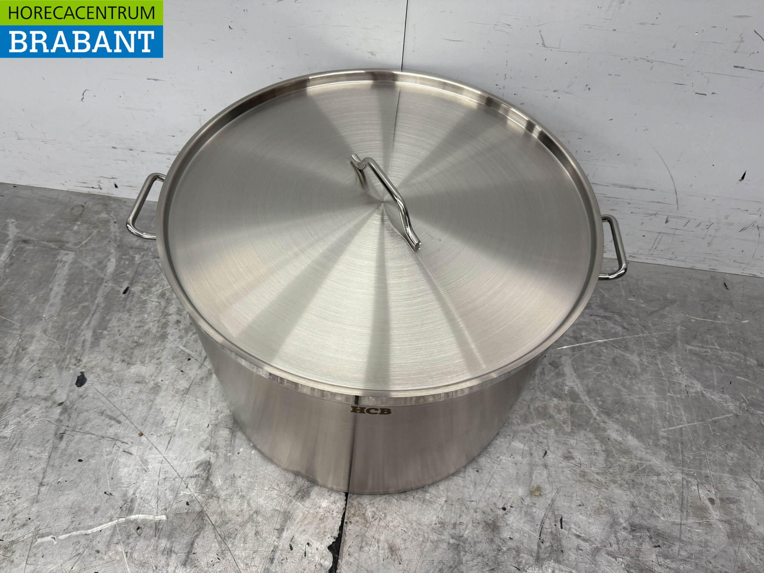Stainless steel Soup Pan Cooking Pan Induction 60 x 40 cm 113 liters Horeca (kopie) - Image 2