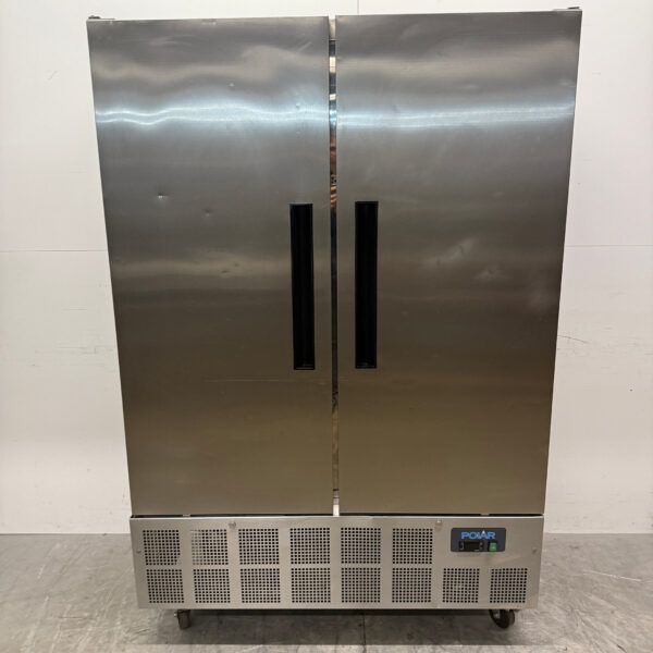 Stainless steel Polar Double Door Mobile Refrigerator 960 liters 230V Catering