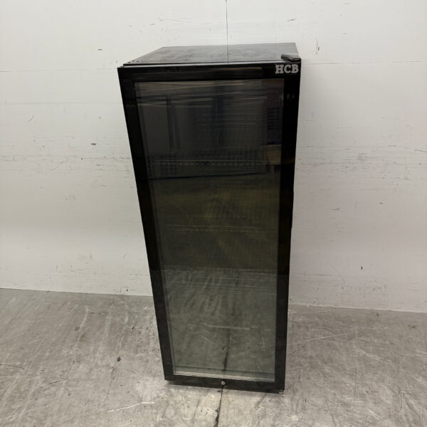 HCB Glass Door Refrigerator Beverage Refrigerator Glass Door 248 liters 230V Catering