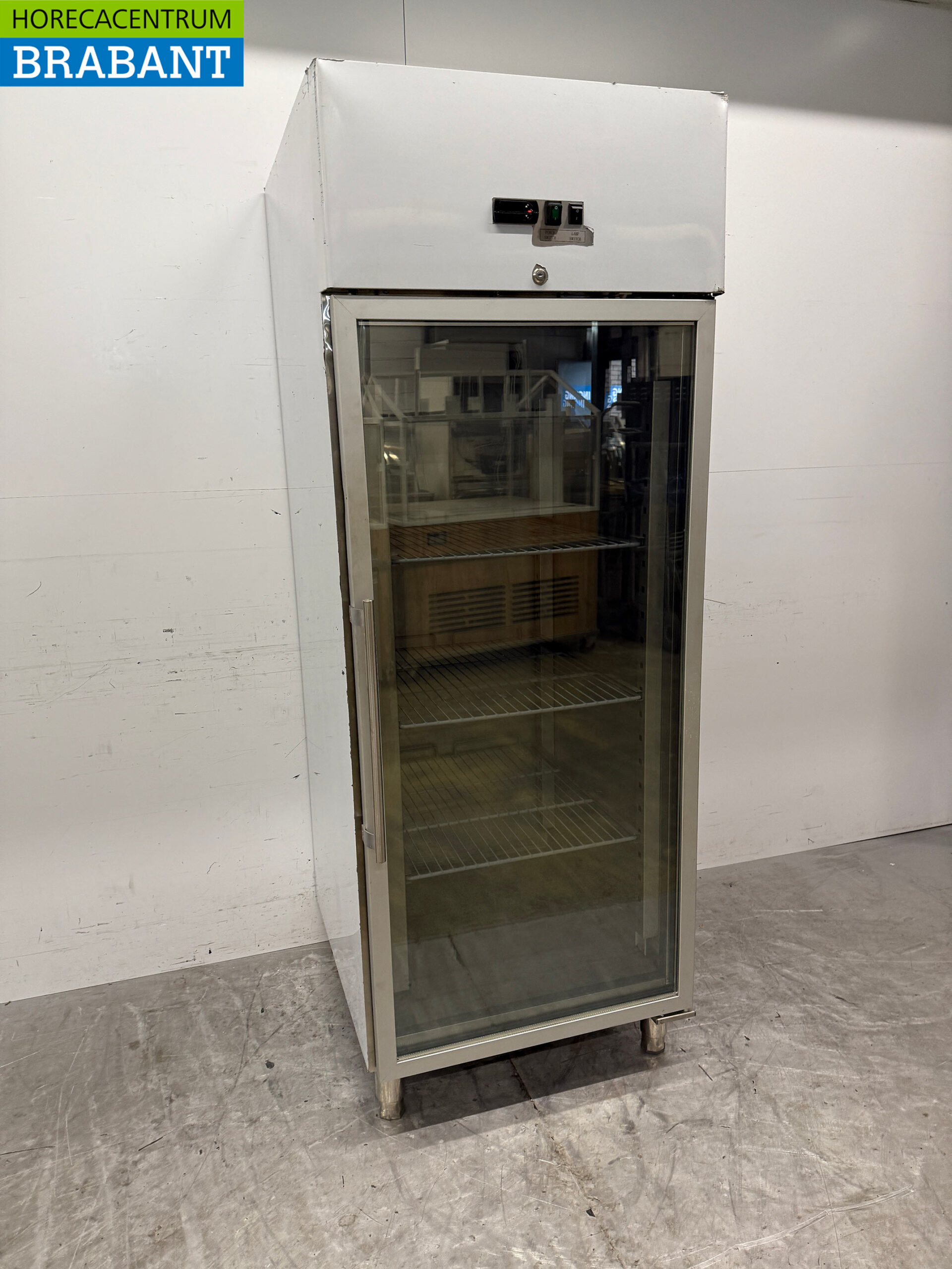 Stainless steel HCB Glass door freezer cabinet Freezer cabinet with glass door 650 liters 230V Horeca - Image 2