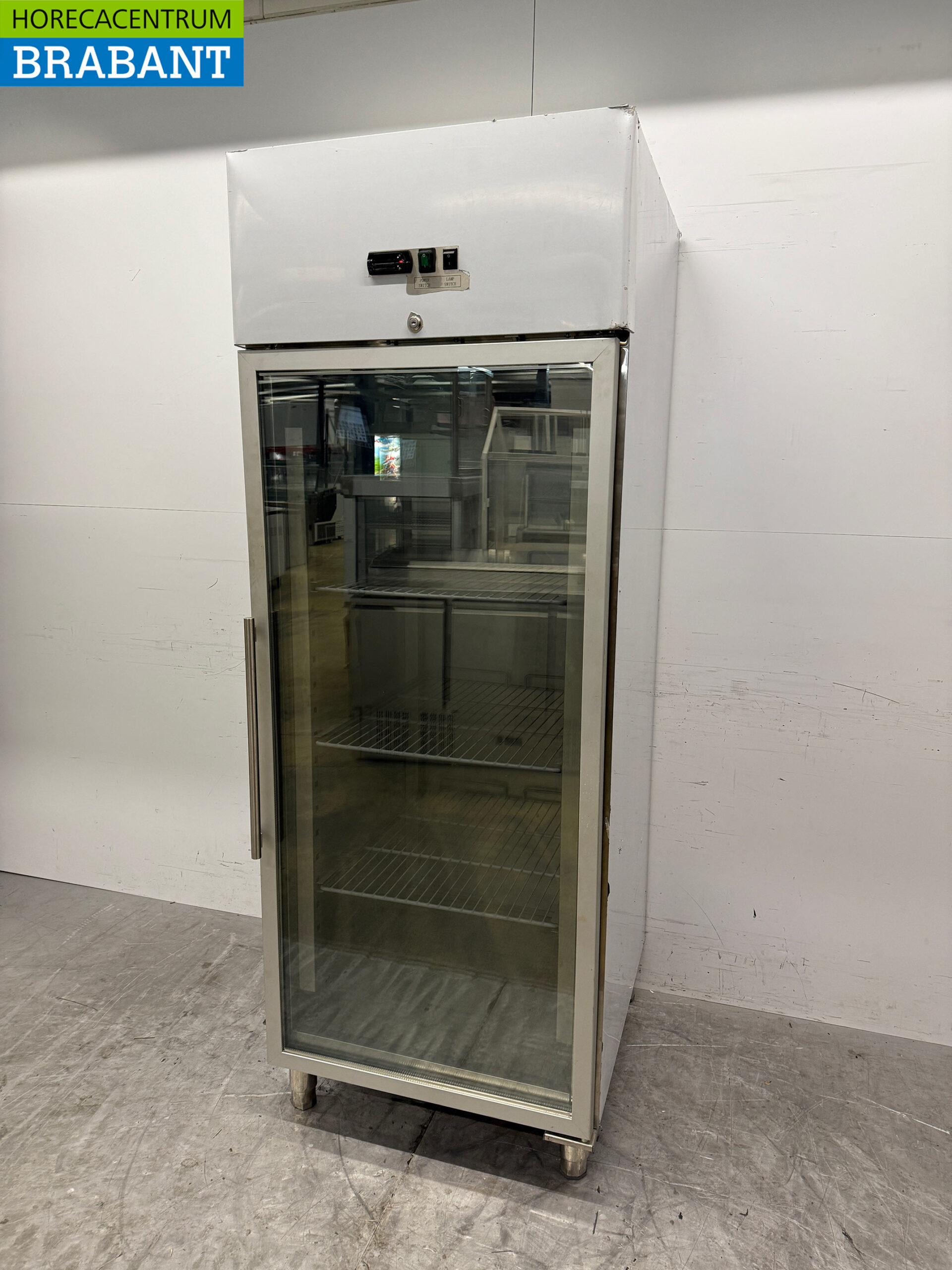 Stainless steel HCB Glass door freezer cabinet Freezer cabinet with glass door 650 liters 230V Horeca - Image 3
