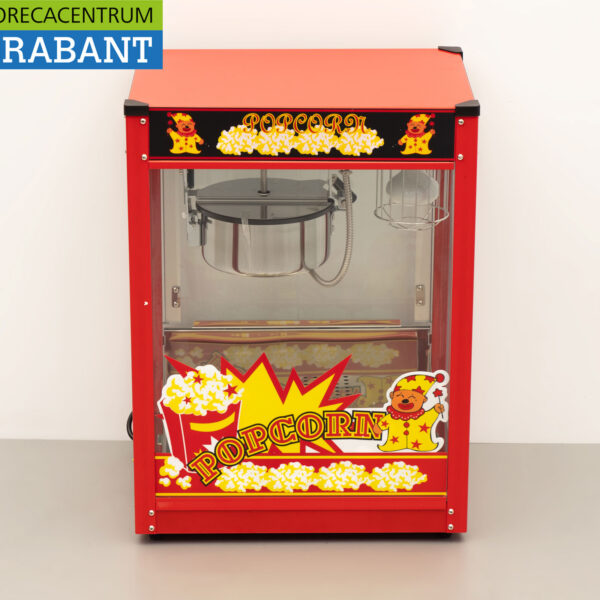 HCB Popcorn machine Popcorn machine Red 230V Braderie Market Catering