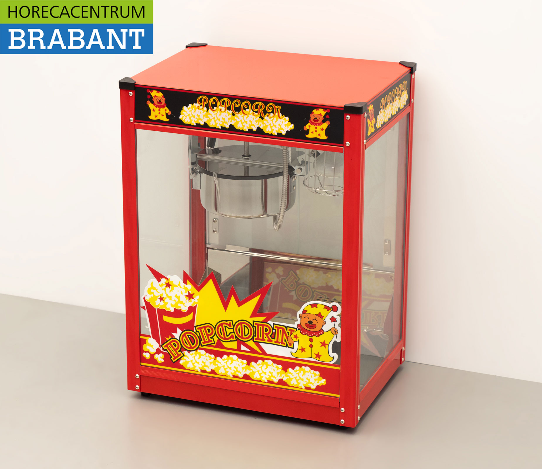 HCB Popcorn machine Popcorn machine Red 230V Braderie Market Catering - Image 2