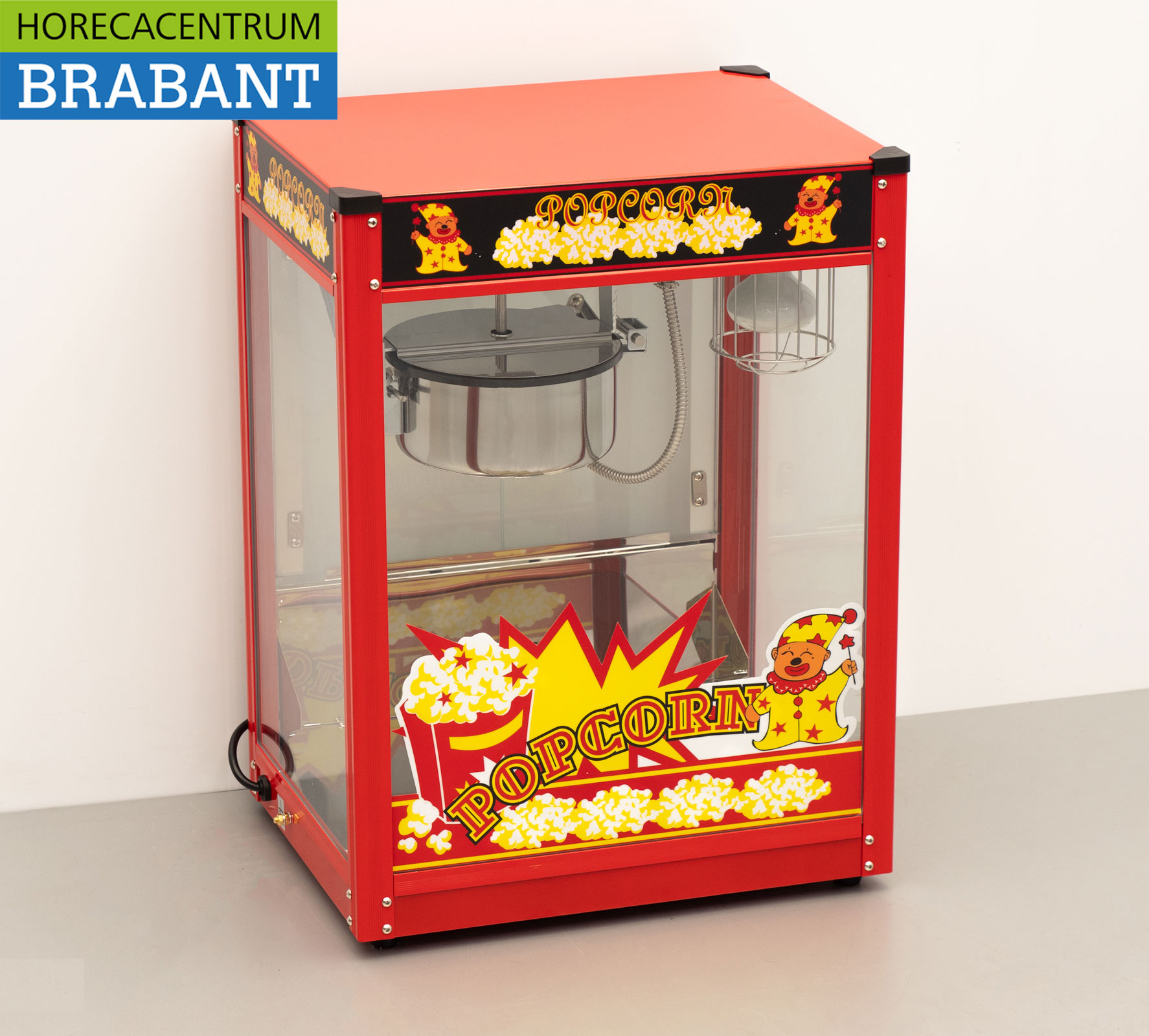 HCB Popcorn machine Popcorn machine Red 230V Braderie Market Catering - Image 3