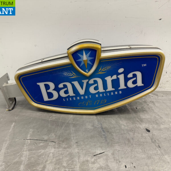 Illuminated Bavaria sign Light sign Light box Advertising sign 94 cm Horeca