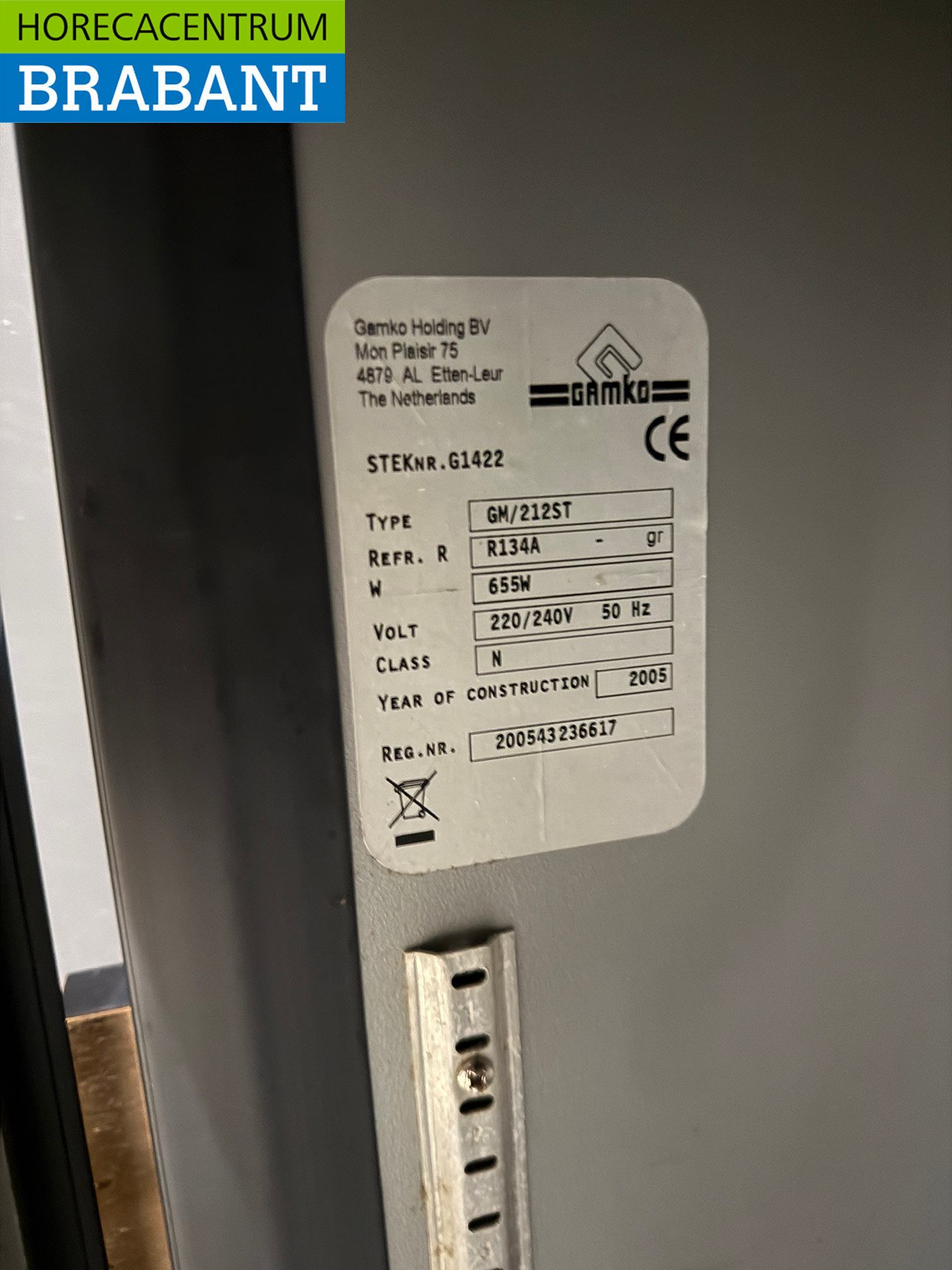 Gamko Bottle nest with 2 doors 169 cm 230V Horeca - Image 5