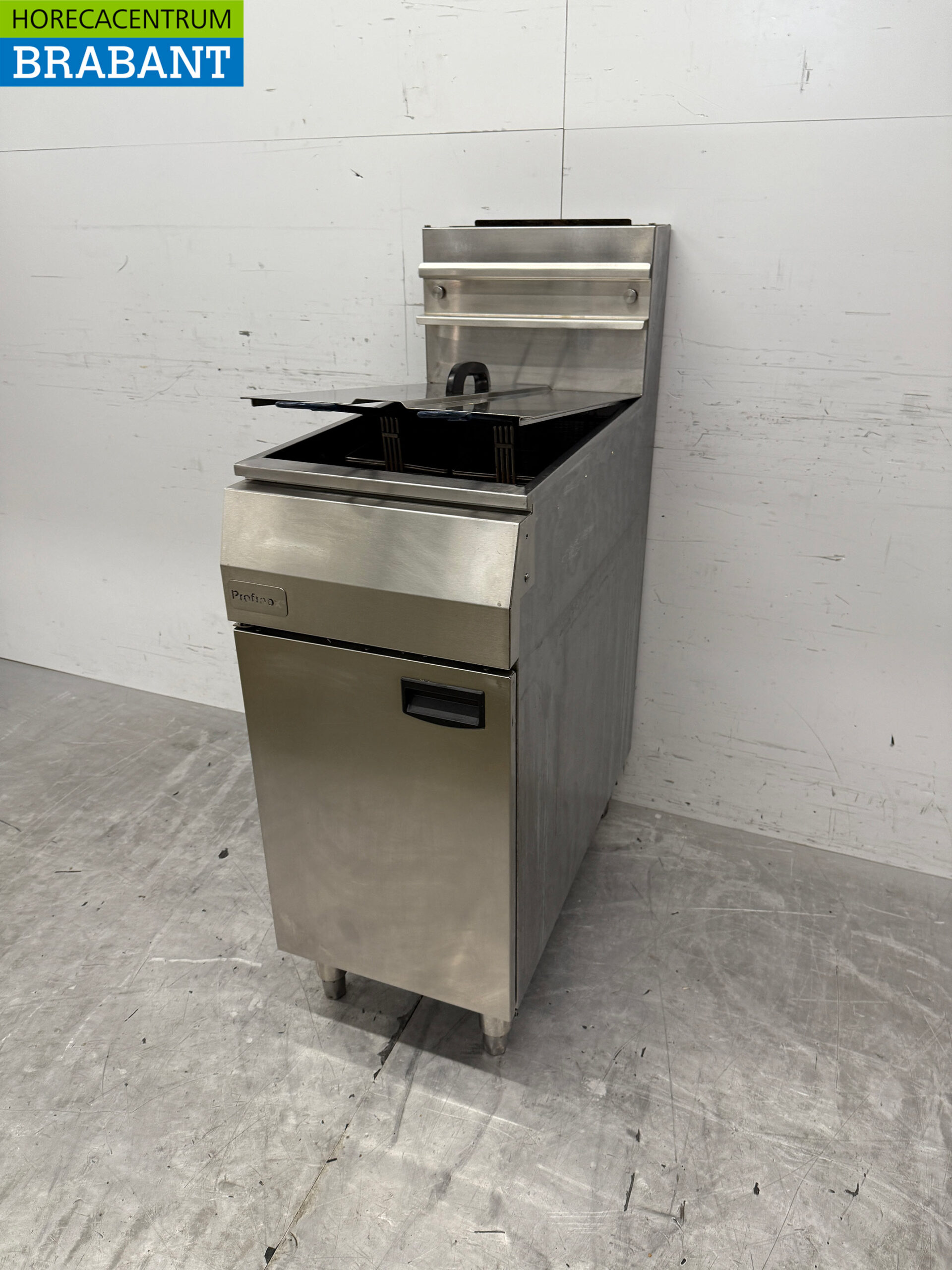 Stainless steel Profinox Fryer 21 liters GAS Catering - Image 2