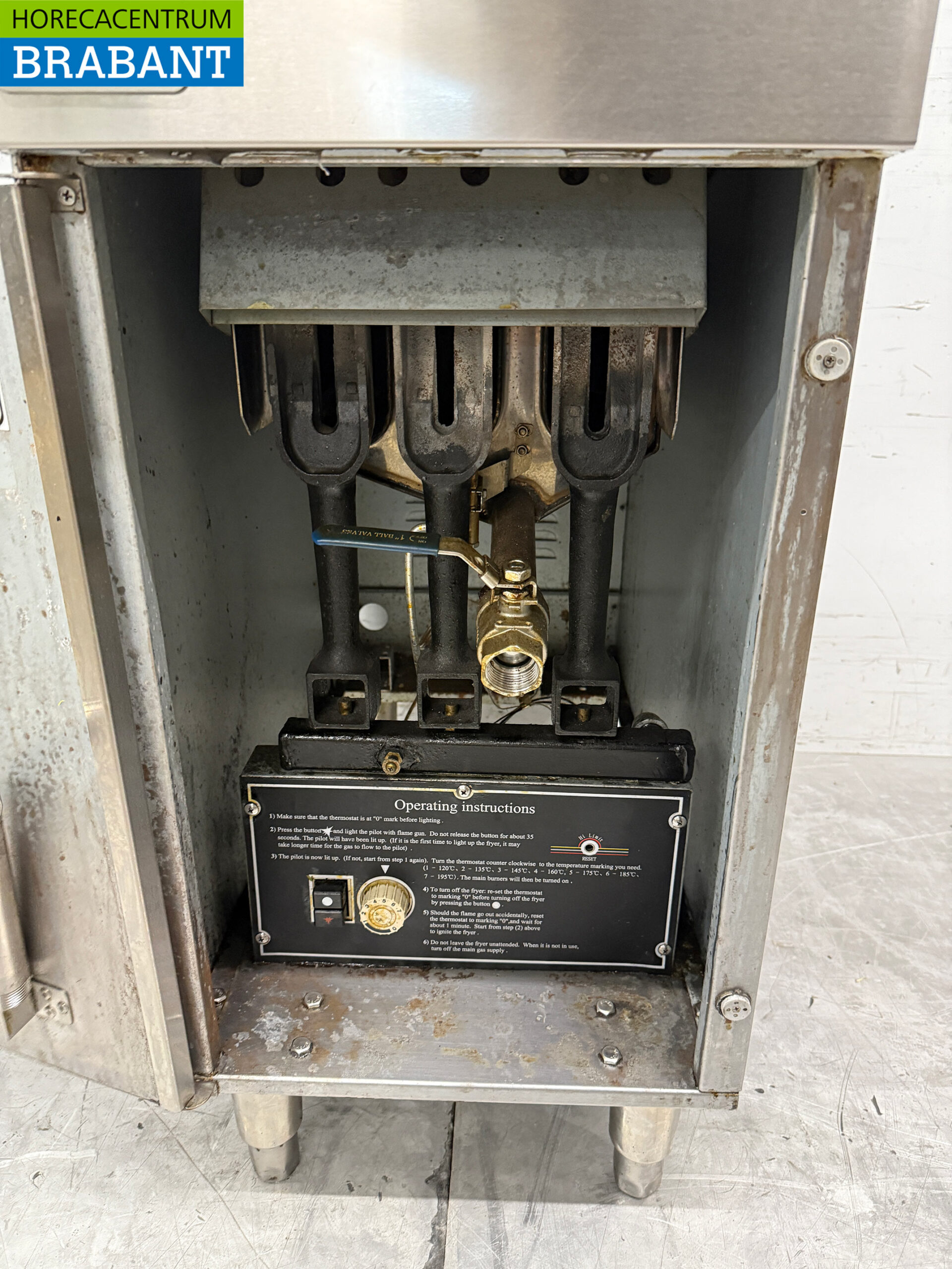 Stainless steel Profinox Fryer 21 liters GAS Catering - Image 5