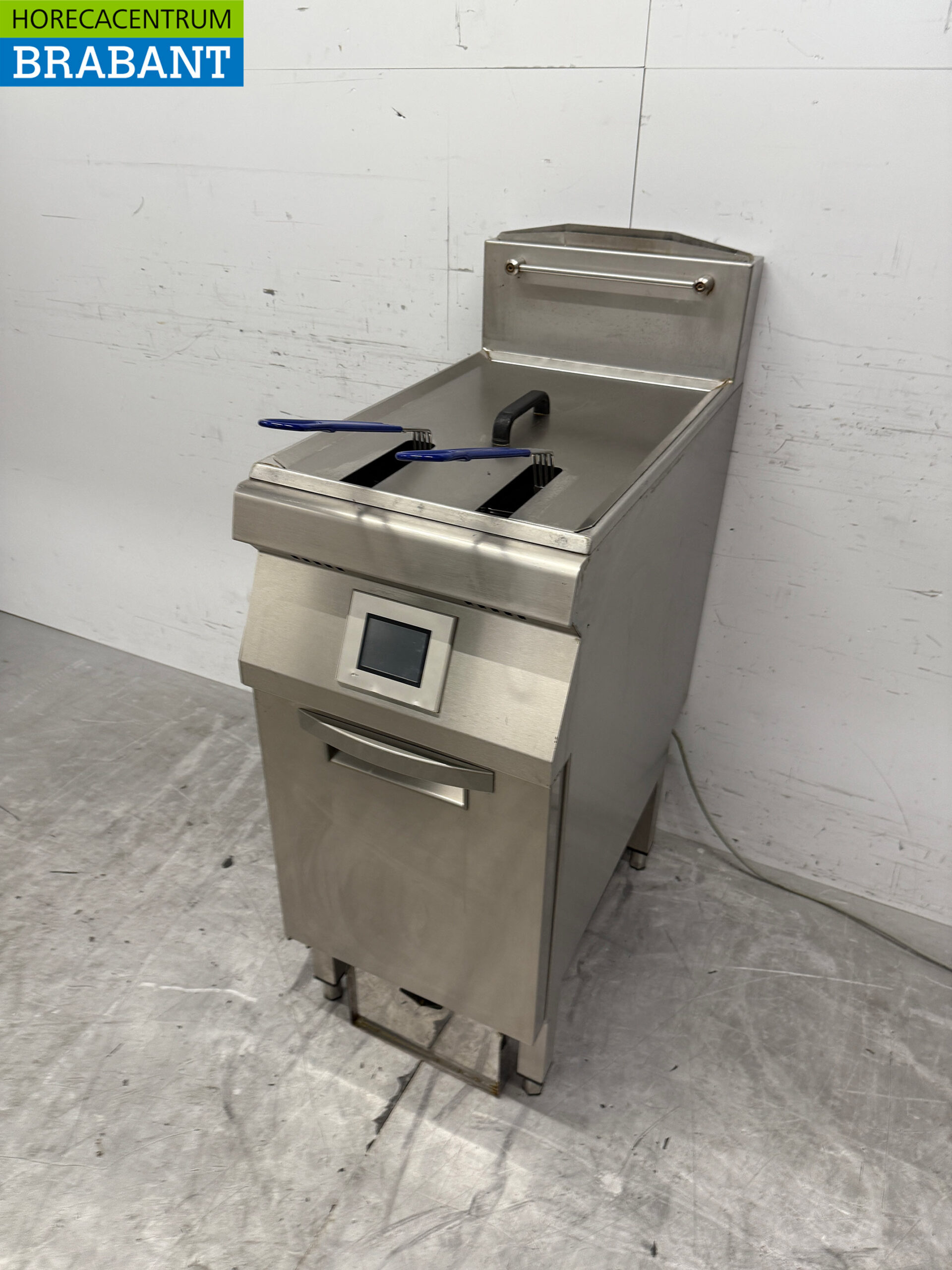 Stainless steel Fry Logic FLS 300 Fryer 22 liters GAS + 230V Horeca - Image 2