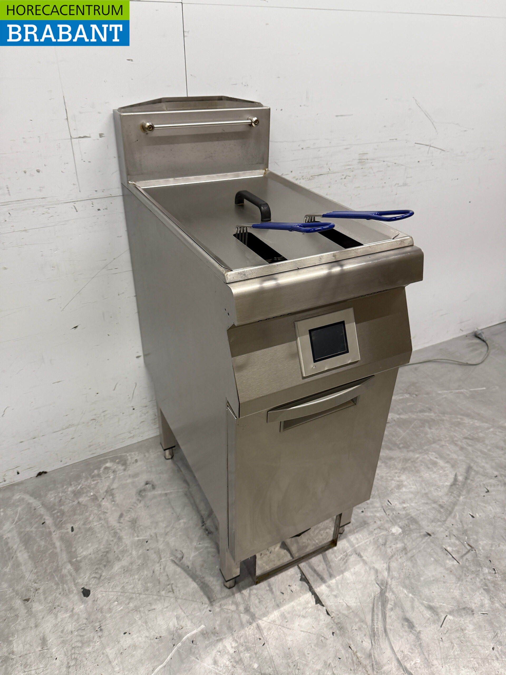 Stainless steel Fry Logic FLS 300 Fryer 22 liters GAS + 230V Horeca - Image 3