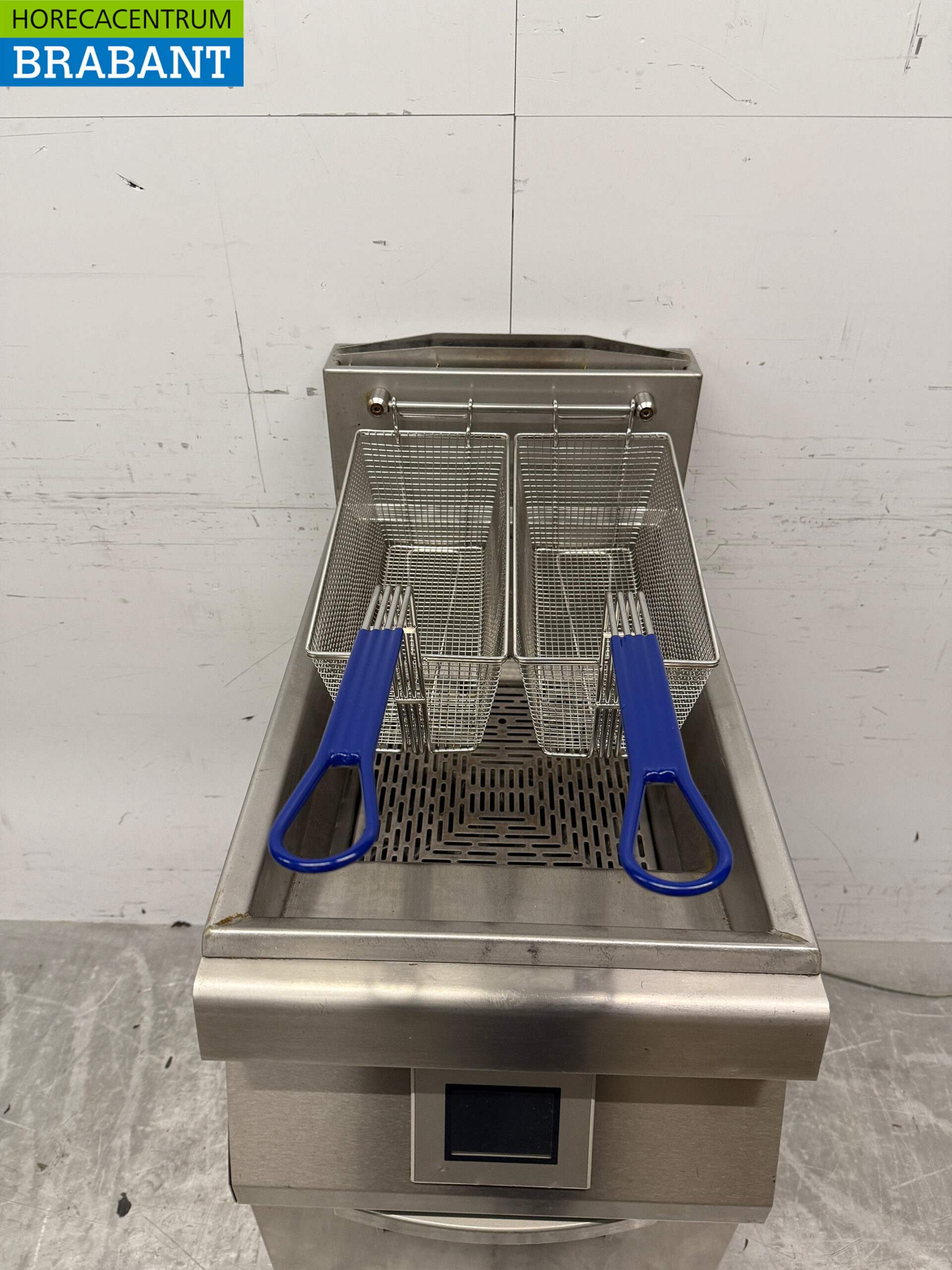 Stainless steel Fry Logic FLS 300 Fryer 22 liters GAS + 230V Horeca - Image 4