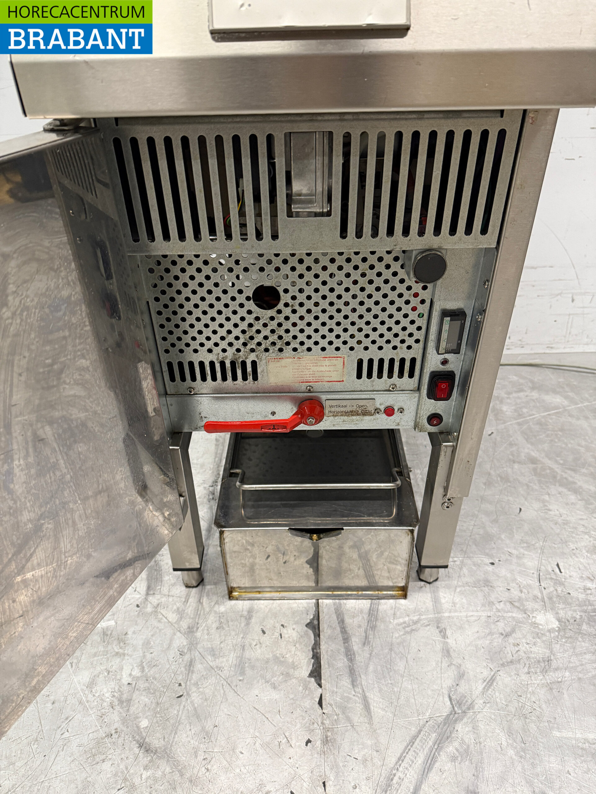 Stainless steel Fry Logic FLS 300 Fryer 22 liters GAS + 230V Horeca - Image 6