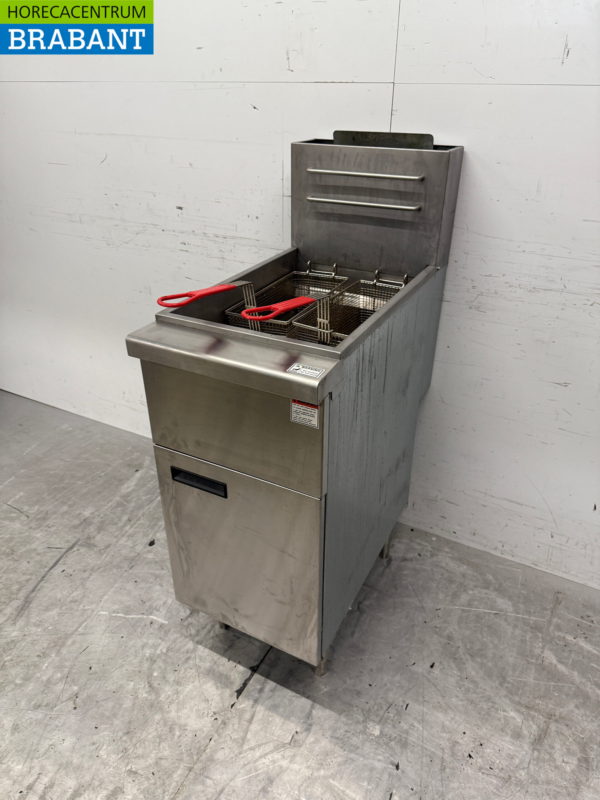 Stainless Steel Food Service Equipment FGF300 Fryer 20 liters GAS Catering - Image 2