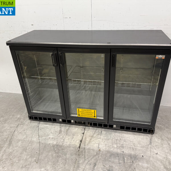 Gamko Bar Cooler 3 Glass Folding Doors 135 cm 230V Catering