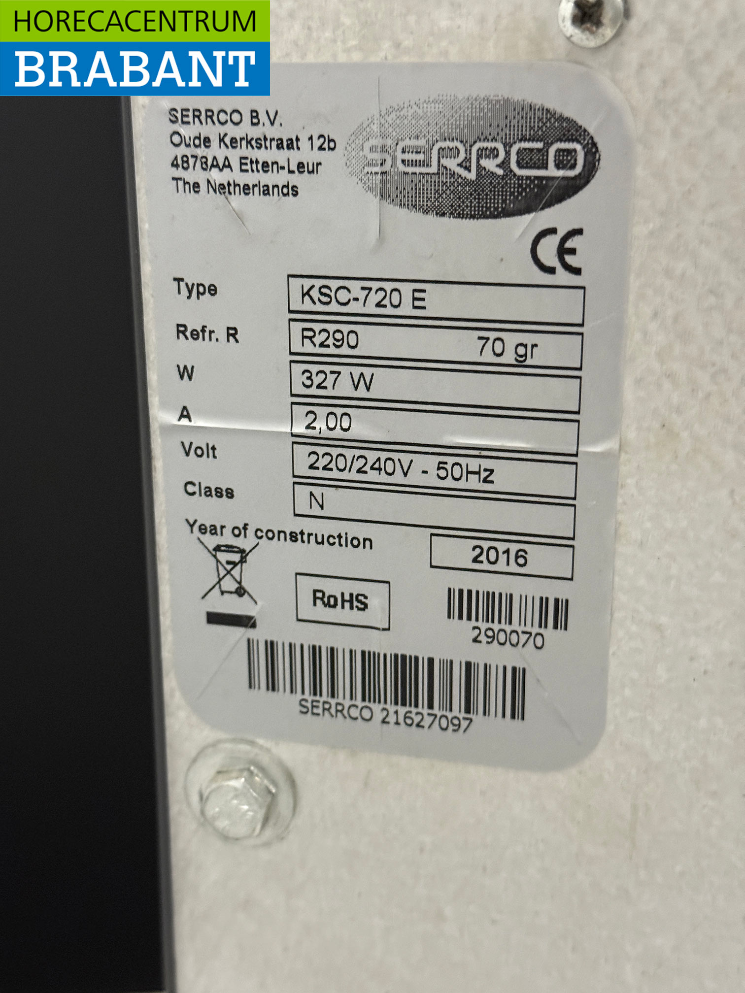 Serrco keg cooler keg cooler 7 x 20 liters 74,5 cm 230V Horeca - Image 5