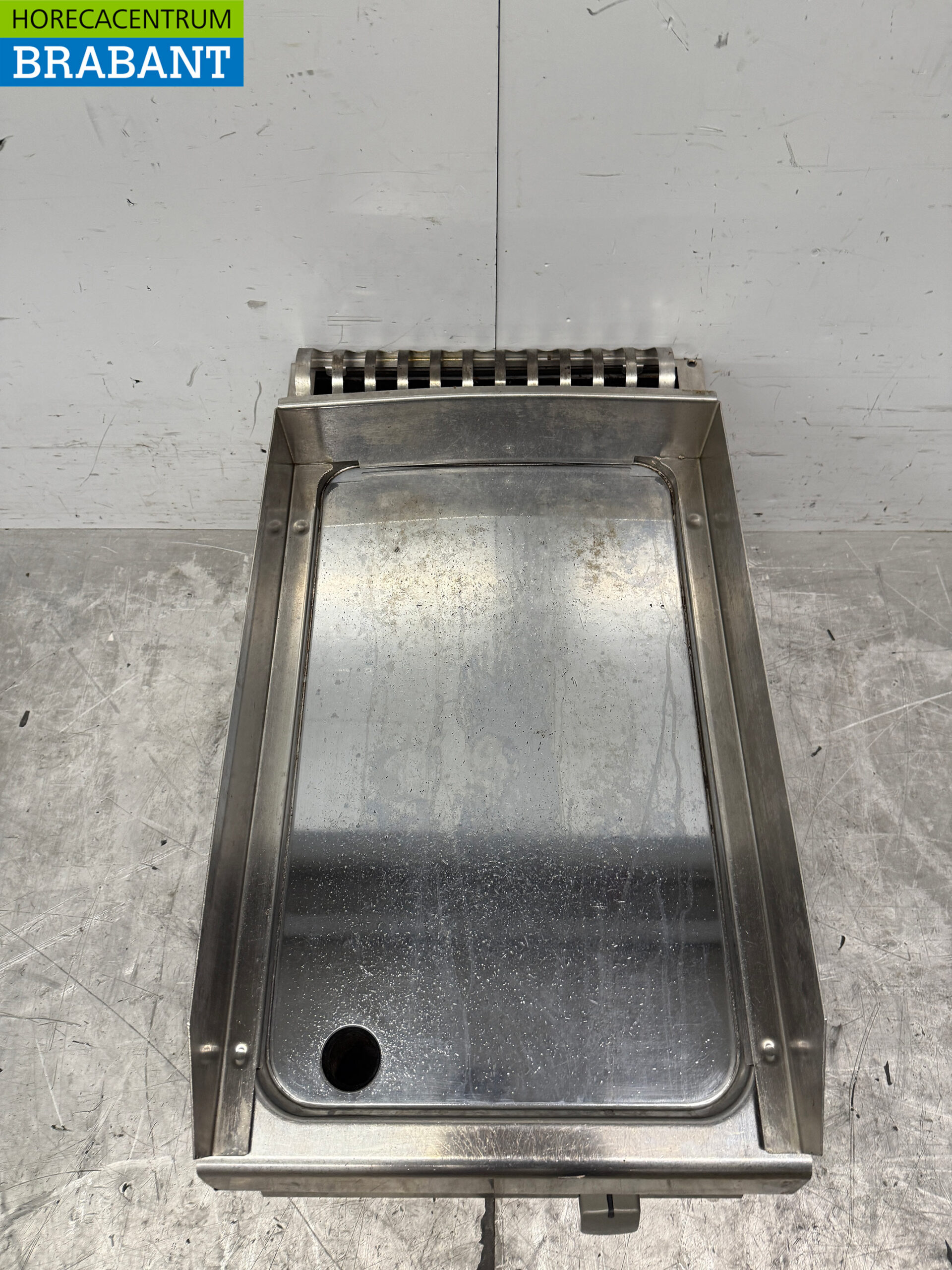 Stainless steel Zanussi Mirror griddle Grill plate 40 cm GAS Catering - Image 4