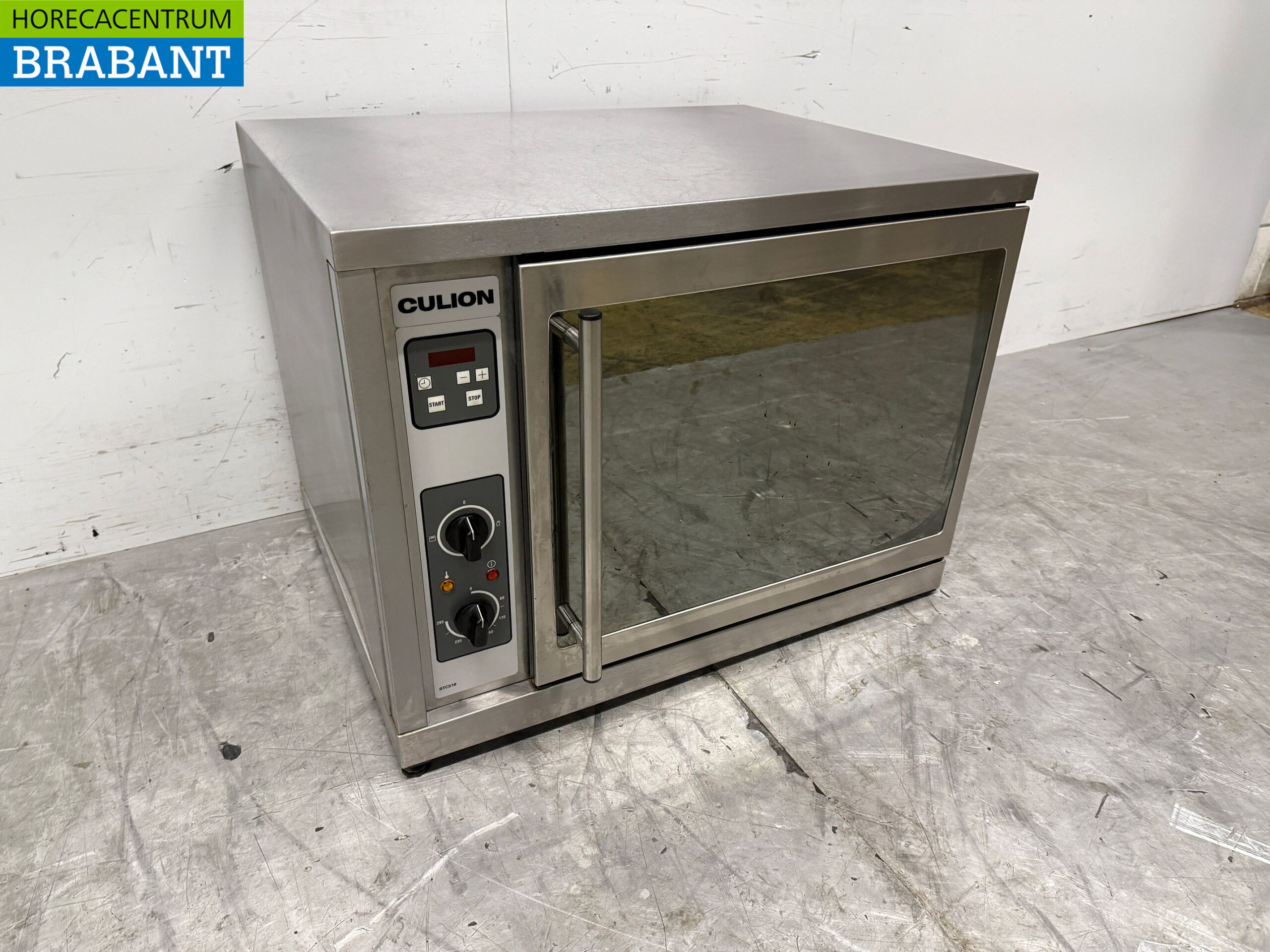 Stainless steel Cullion Hot air oven 230V Horeca - Image 3