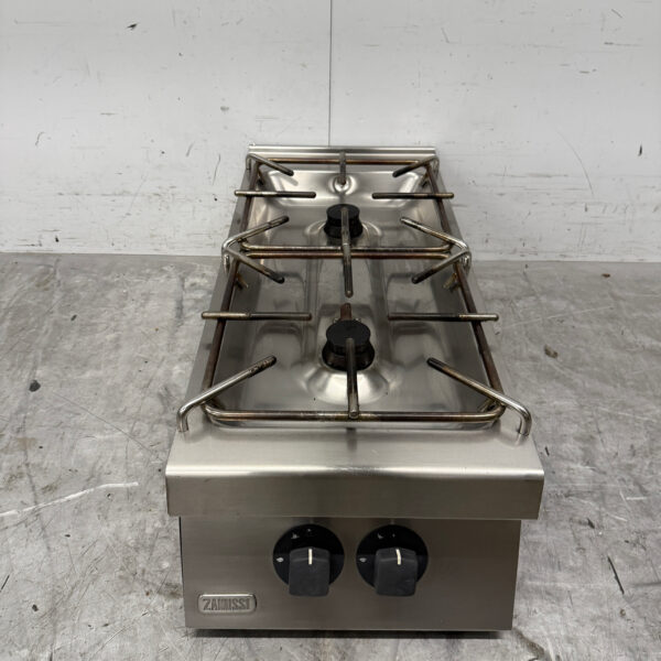Stainless steel Zanussi 2 Stove Top Stove GAS Catering