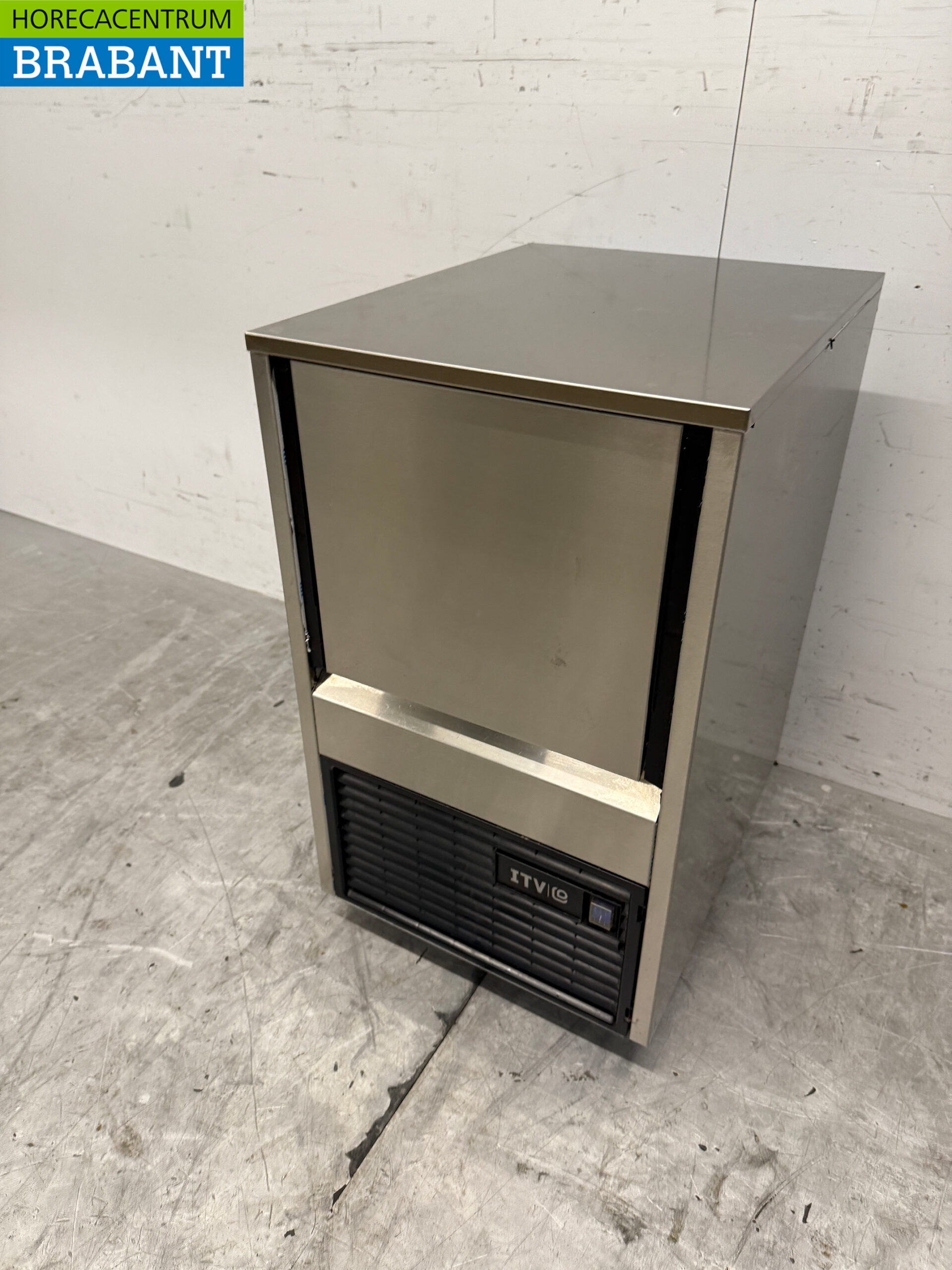 Stainless steel ITV Ice cube machine 25 kg/24h bunker 6 kilos 230V Horeca - Image 2