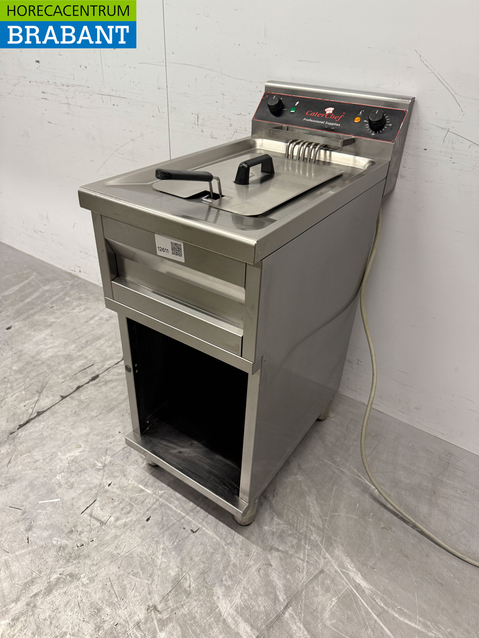 Stainless steel deep fryer Fryer 12 liters 400V Catering - Image 2