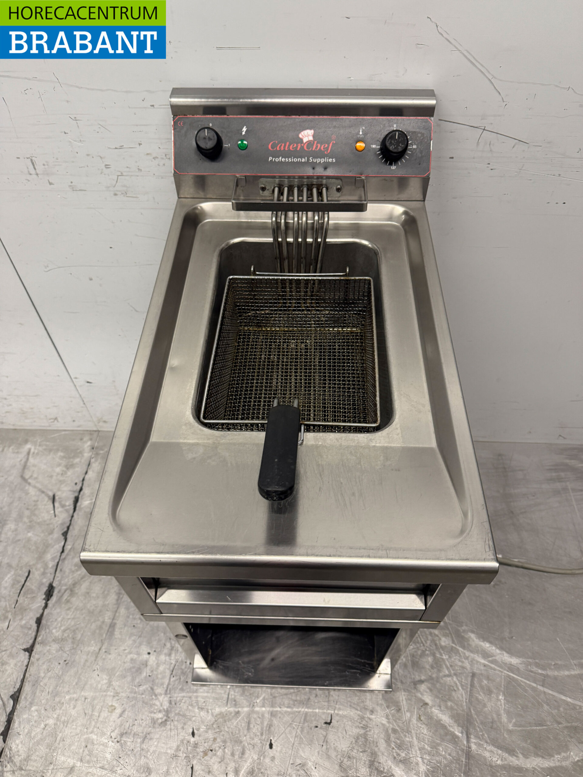 Stainless steel deep fryer Fryer 12 liters 400V Catering - Image 5