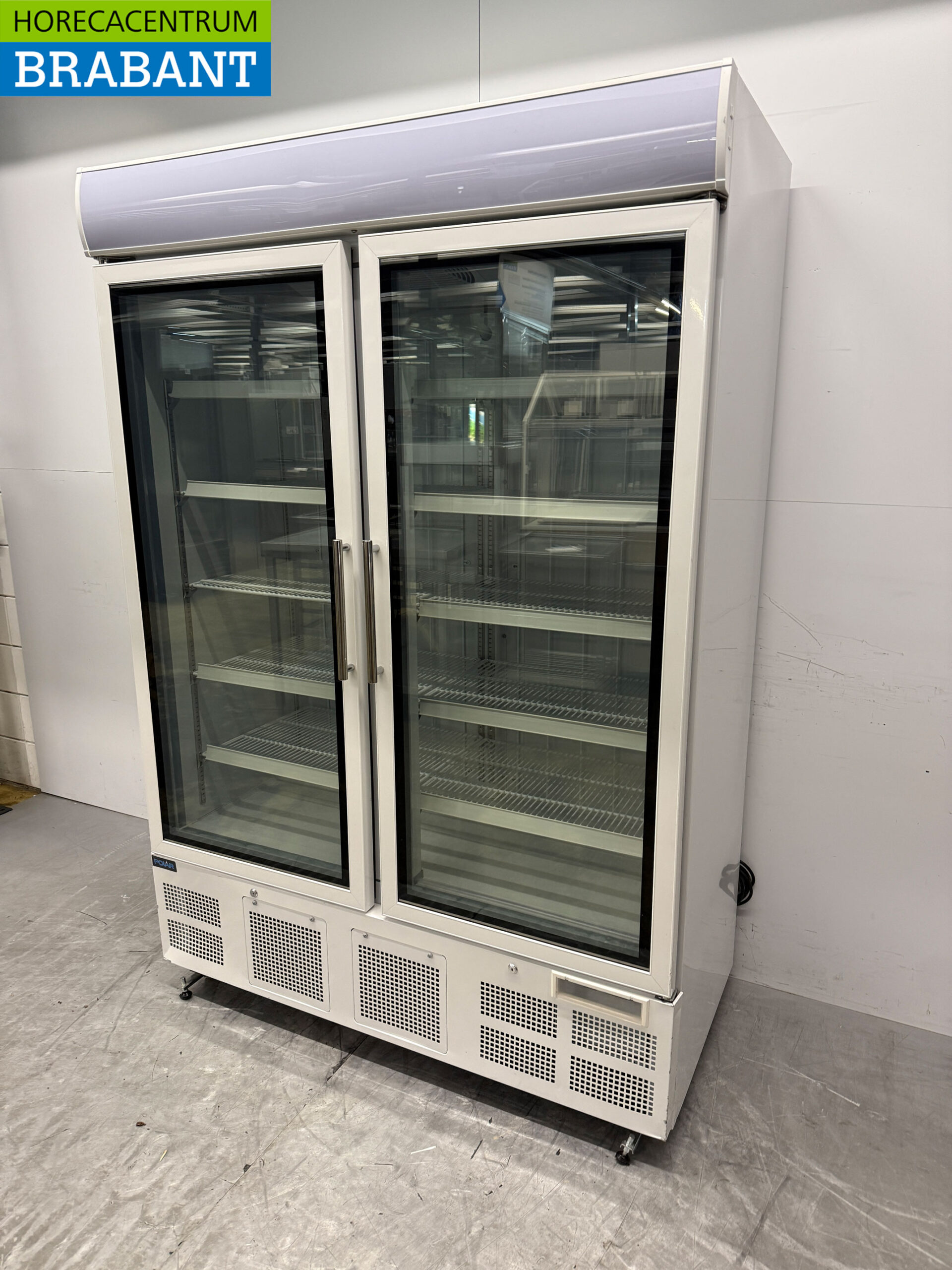 Polar Glass door freezer cabinet Freezer cabinet with glass doors 920 liters 230V Horeca - Image 2