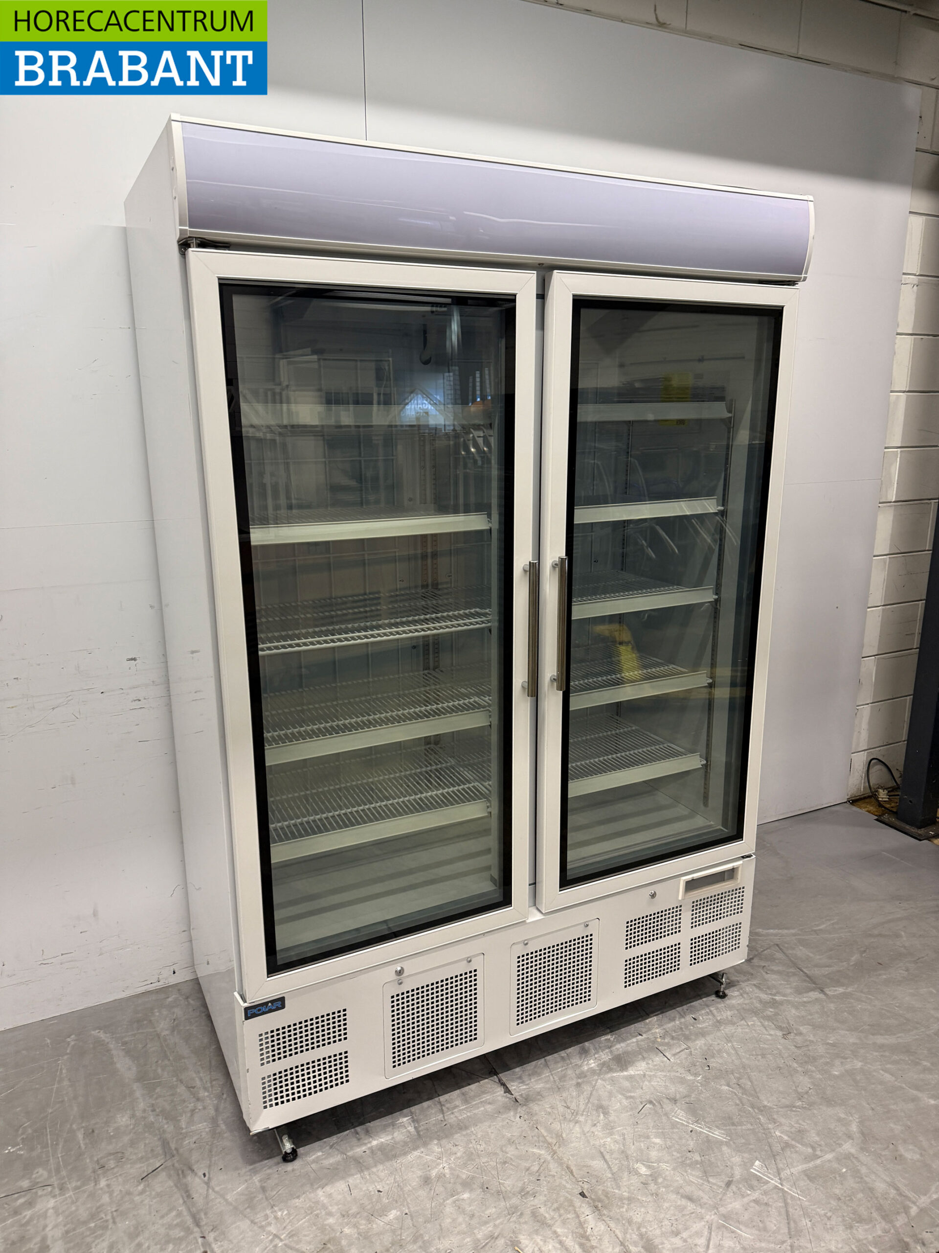 Polar Glass door freezer cabinet Freezer cabinet with glass doors 920 liters 230V Horeca - Image 3