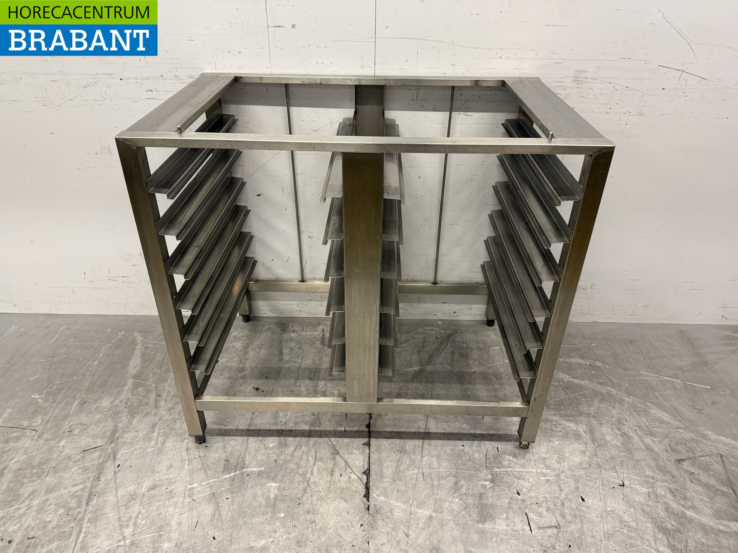 Stainless steel Base for oven 98 x 61 x 90.5 cm Catering