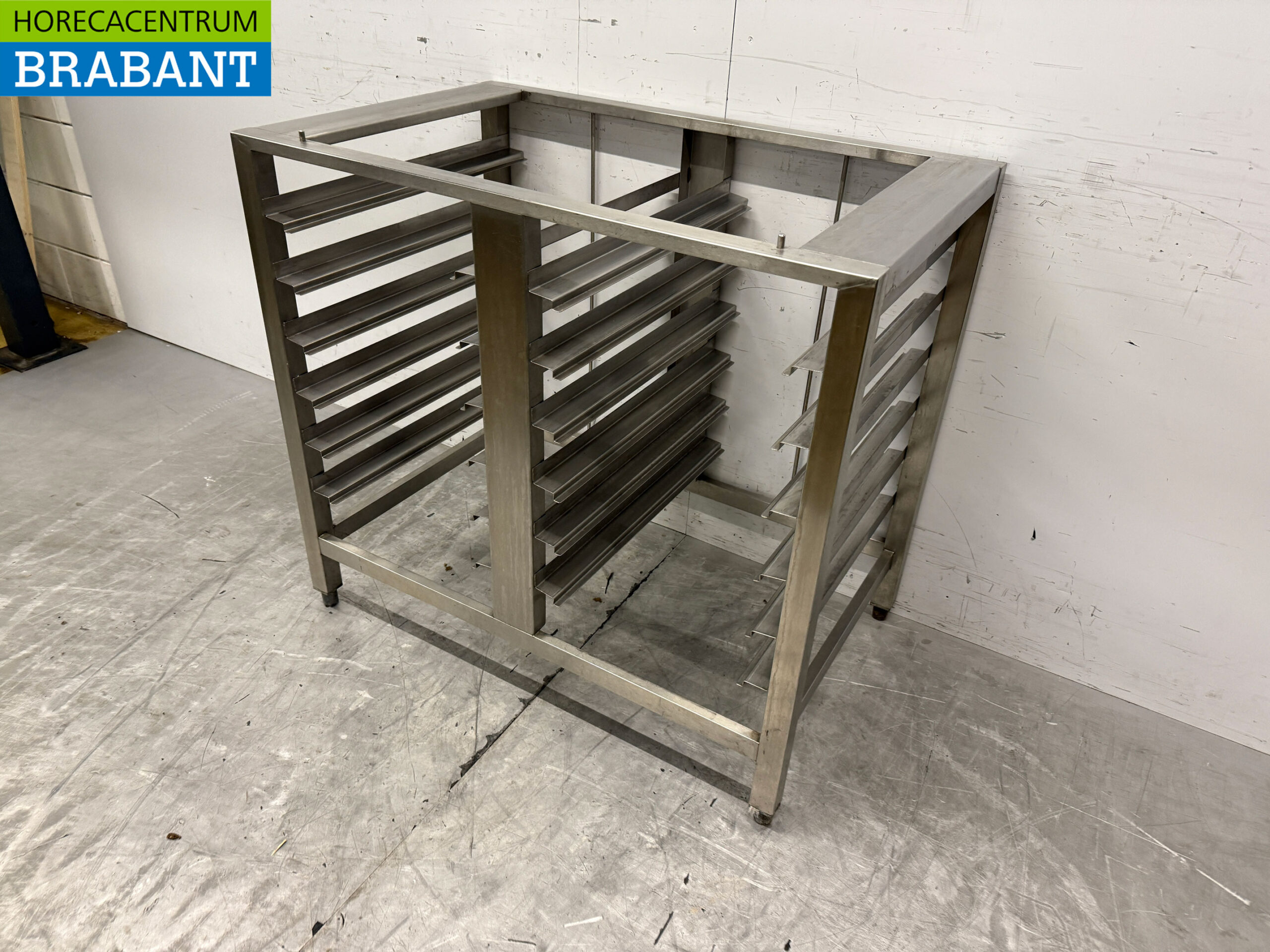 Stainless steel Base for oven 98 x 61 x 90.5 cm Catering - Image 2