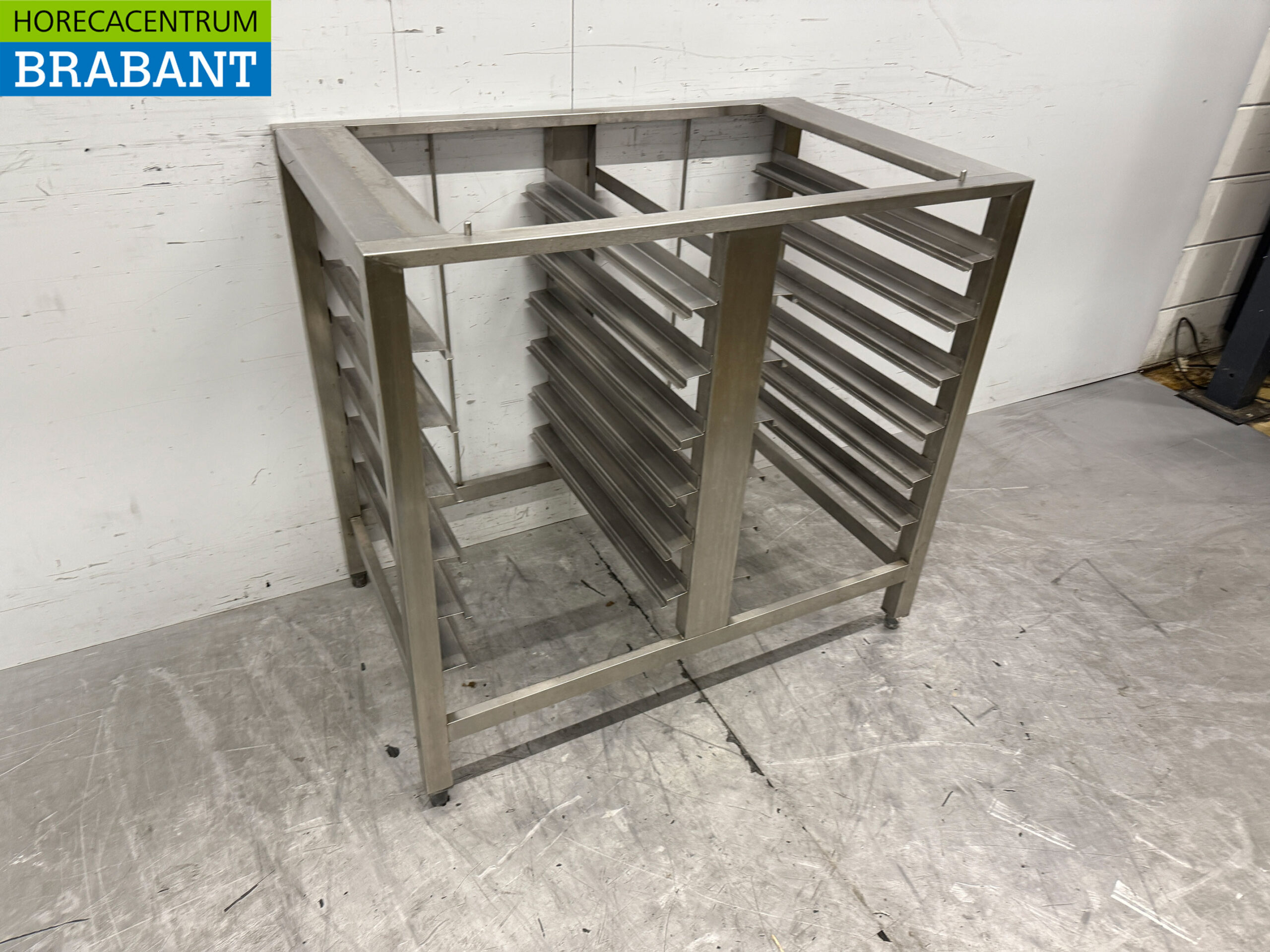 Stainless steel Base for oven 98 x 61 x 90.5 cm Catering - Image 3