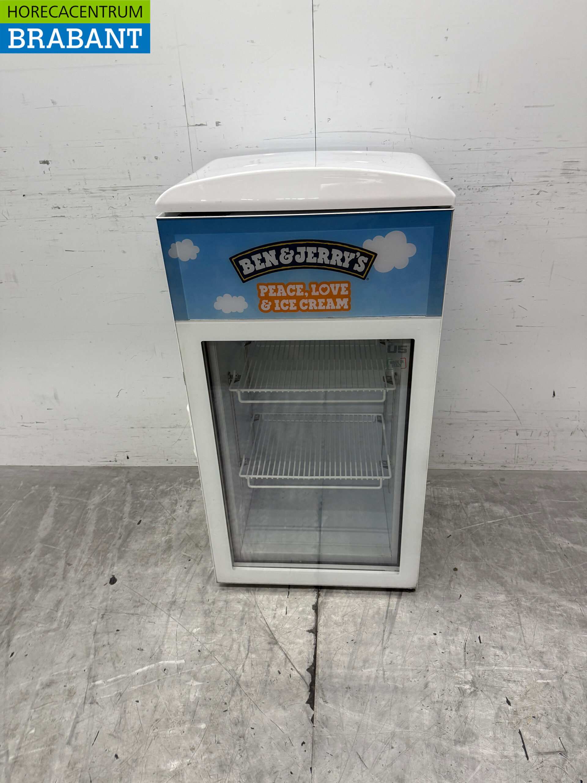 Ben & Jerry's Glass Door Freezer 79 liters 230V Catering