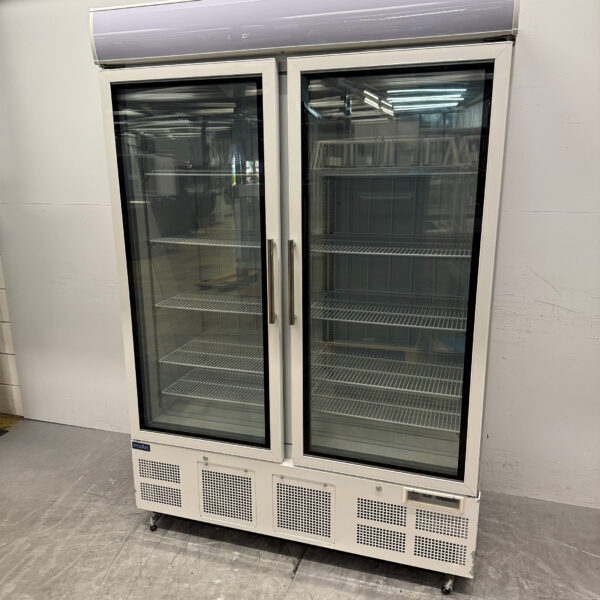 Polar Glass door freezer cabinet Freezer cabinet with glass doors 920 liters 230V Horeca