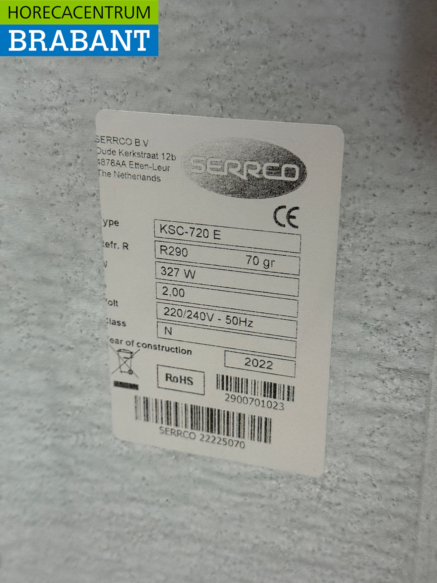 Serrco keg cooler keg cooler 7 x 20 liters 74,5 cm 230V Horeca - Image 5