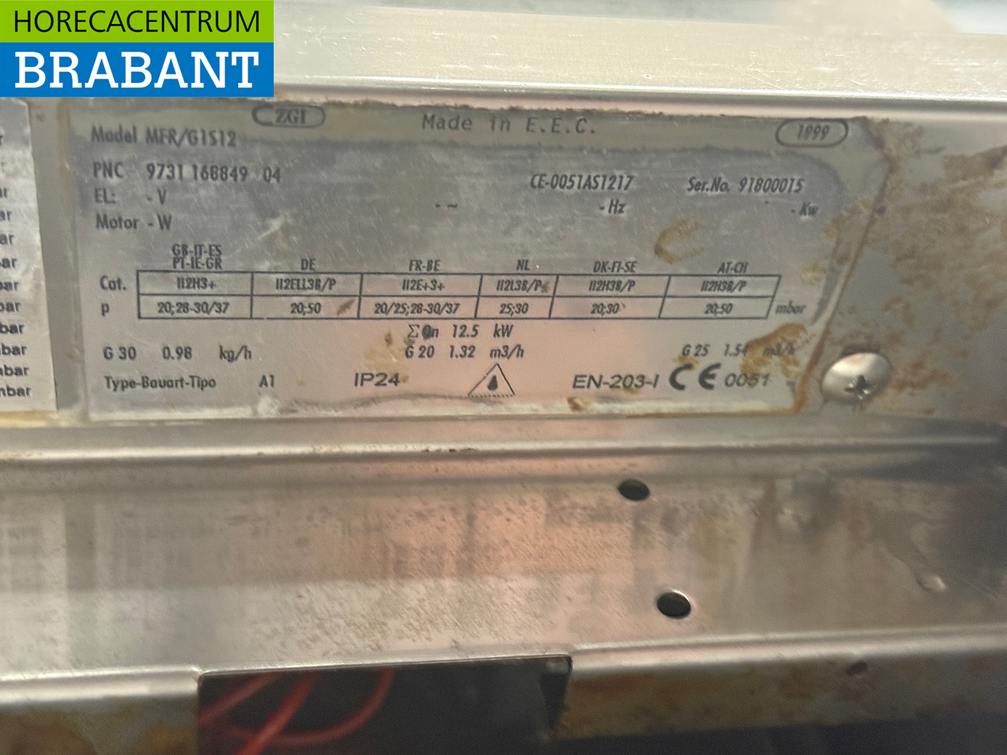 Stainless steel Zanussi Fryer 12 liter GAS Catering - Image 6