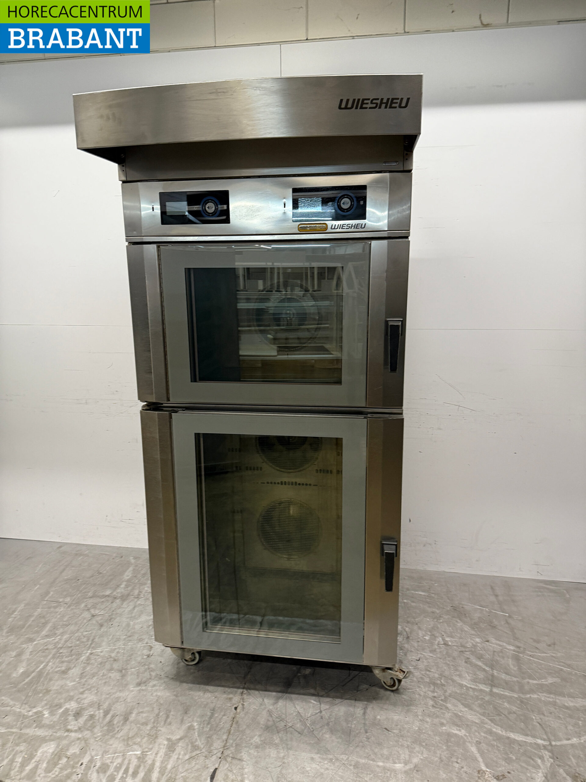 Stainless steel Wiesheu Hot air oven store oven 60 x 40 cm 400V Horeca