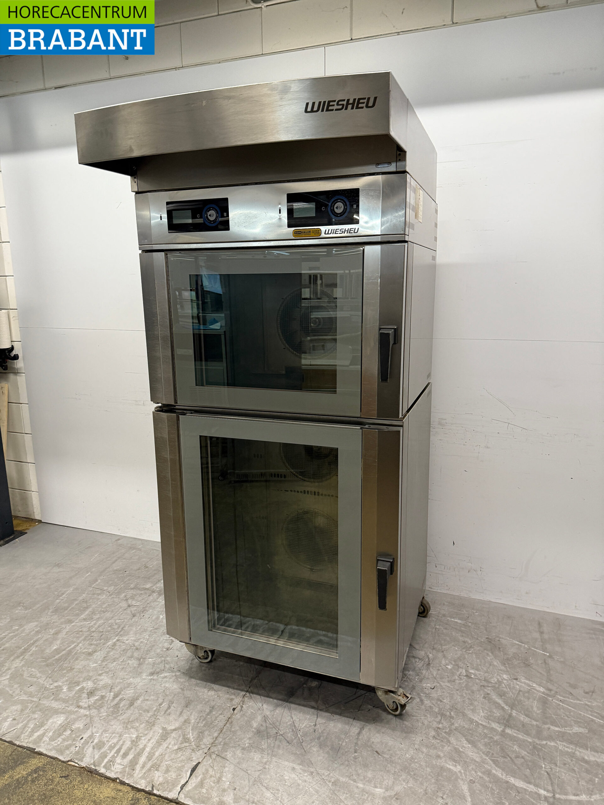 Stainless steel Wiesheu Hot air oven store oven 60 x 40 cm 400V Horeca - Image 2
