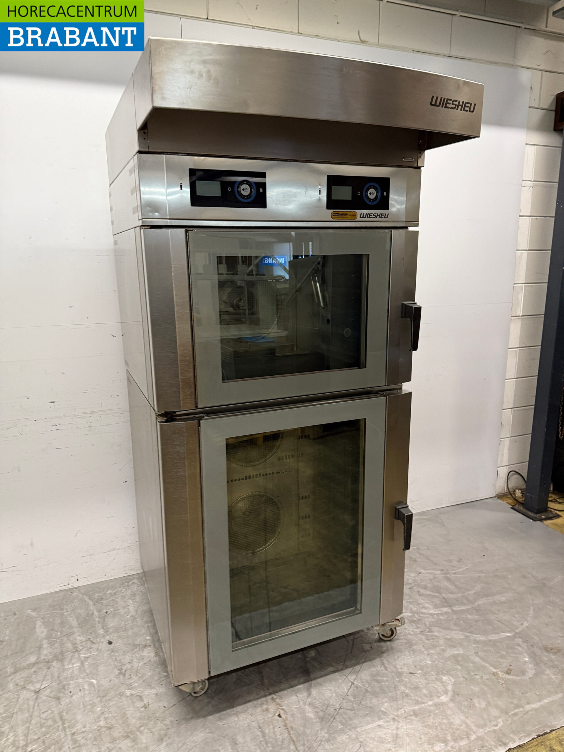 Stainless steel Wiesheu Hot air oven store oven 60 x 40 cm 400V Horeca - Image 3
