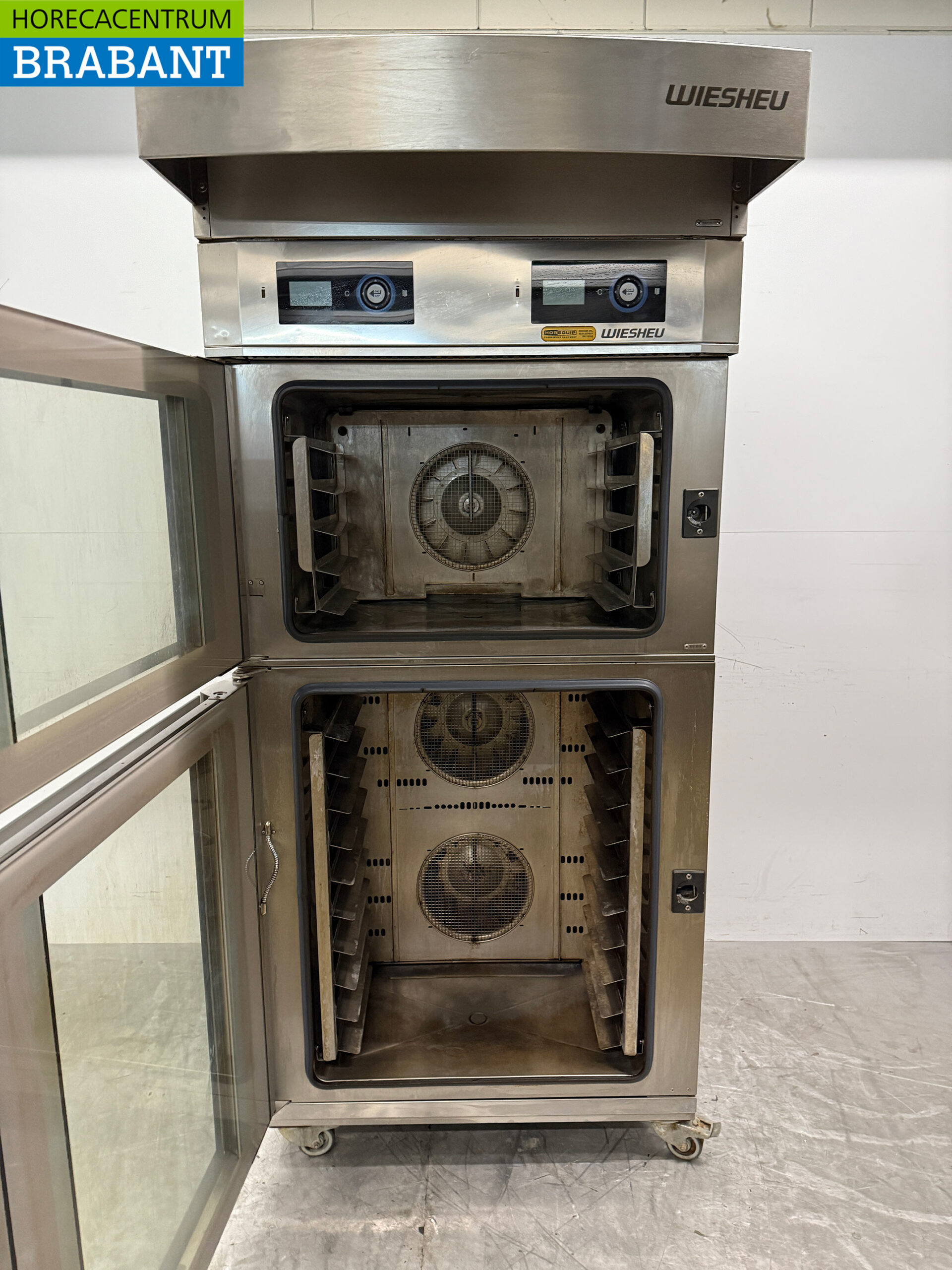 Stainless steel Wiesheu Hot air oven store oven 60 x 40 cm 400V Horeca - Image 4