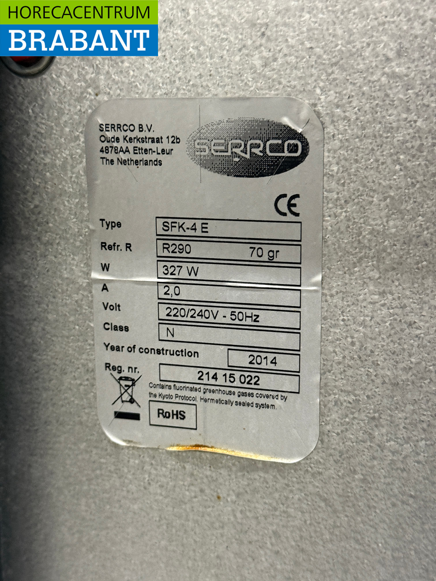 Serrco keg cooler 4 x 20 liter keg 88 cm 230V Horeca - Image 5