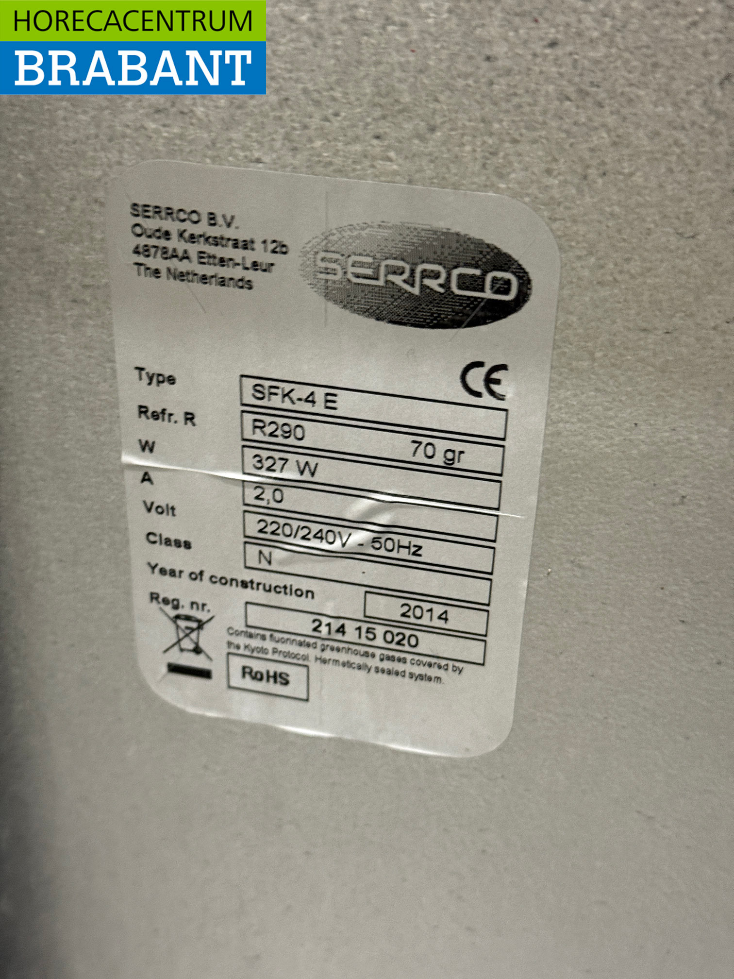 Serrco keg cooler 4 x 20 liter keg 88 cm 230V Horeca - Image 5
