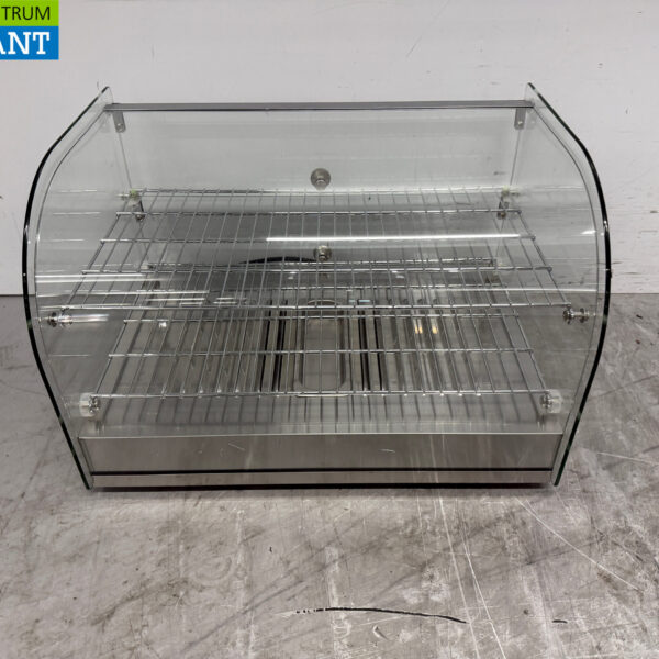Stainless steel Buffalo Hot Display Case 55 cm 230V Catering